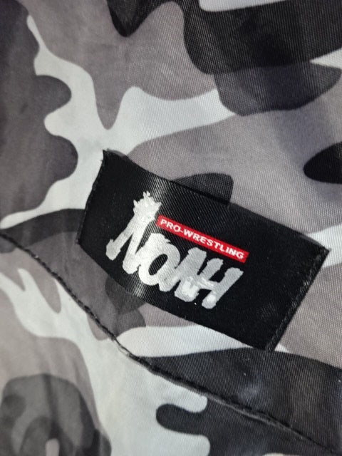 NOAH brushed zip-up jacket (1) (camouflage