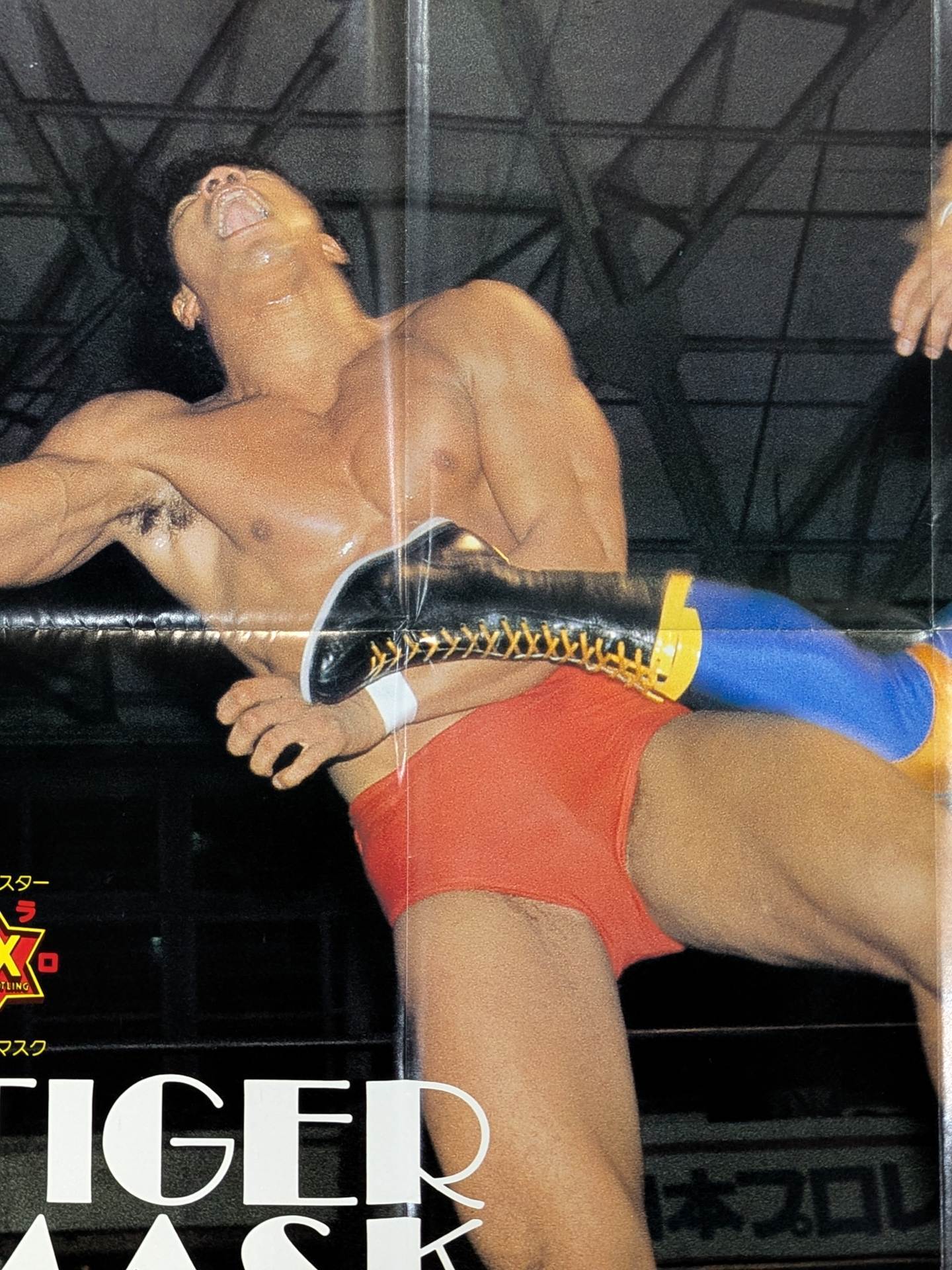 The first Tiger Mask Magazine Appendix Poster