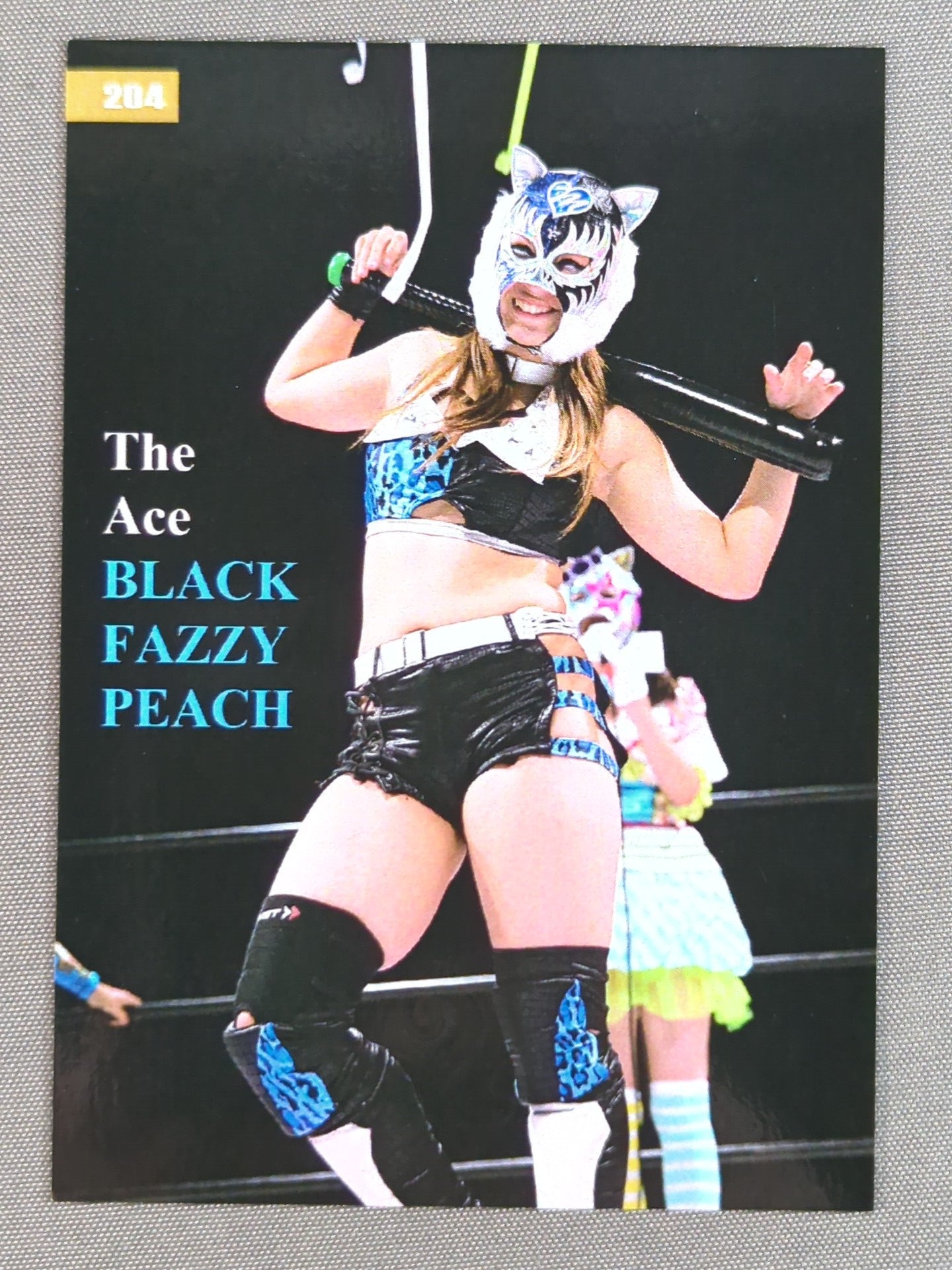 2019 STARDOM COLLECTION CARD ブラック・ファジー・ピーチ(渡辺桃) 公式サインカード