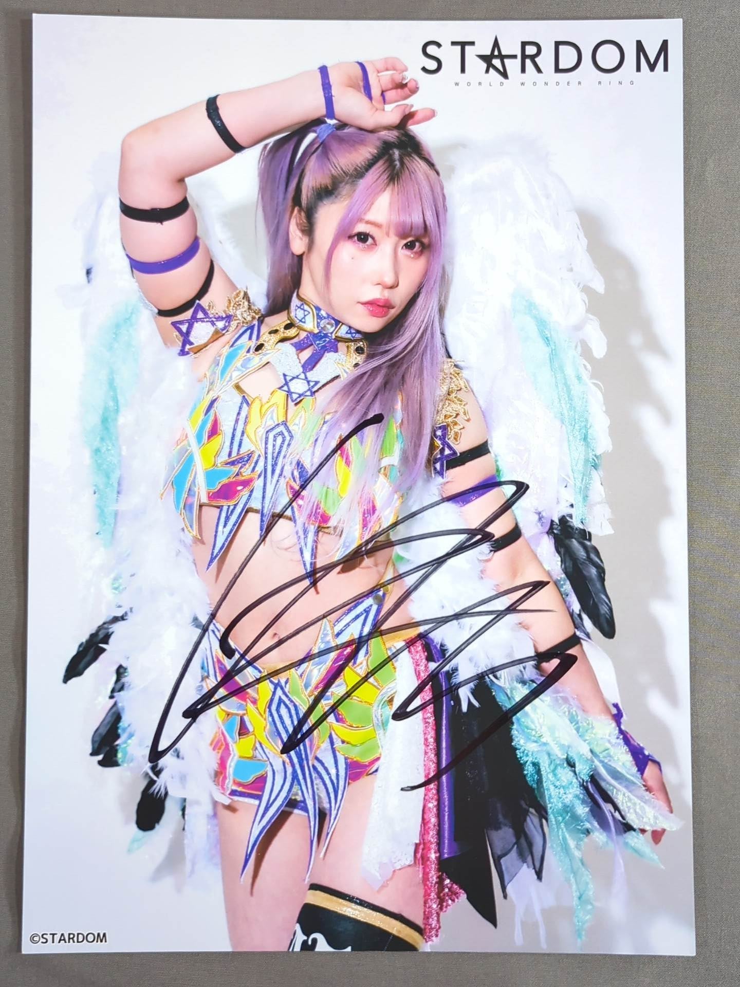 中野たむ ポートレート STARDOM 中野たむ 直筆サイン入り スターダム