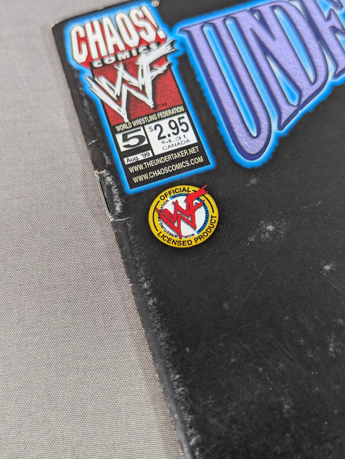 UNDERTAKER #5 (Aug.'99)《実写表紙Ver.》