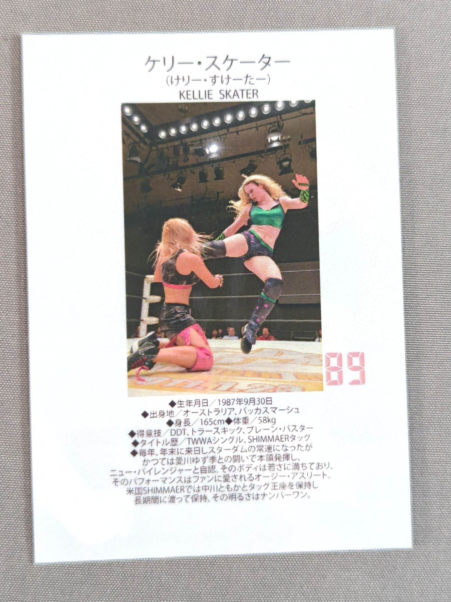 STARDOM COLLECTION CARD Kelly Skater(89)