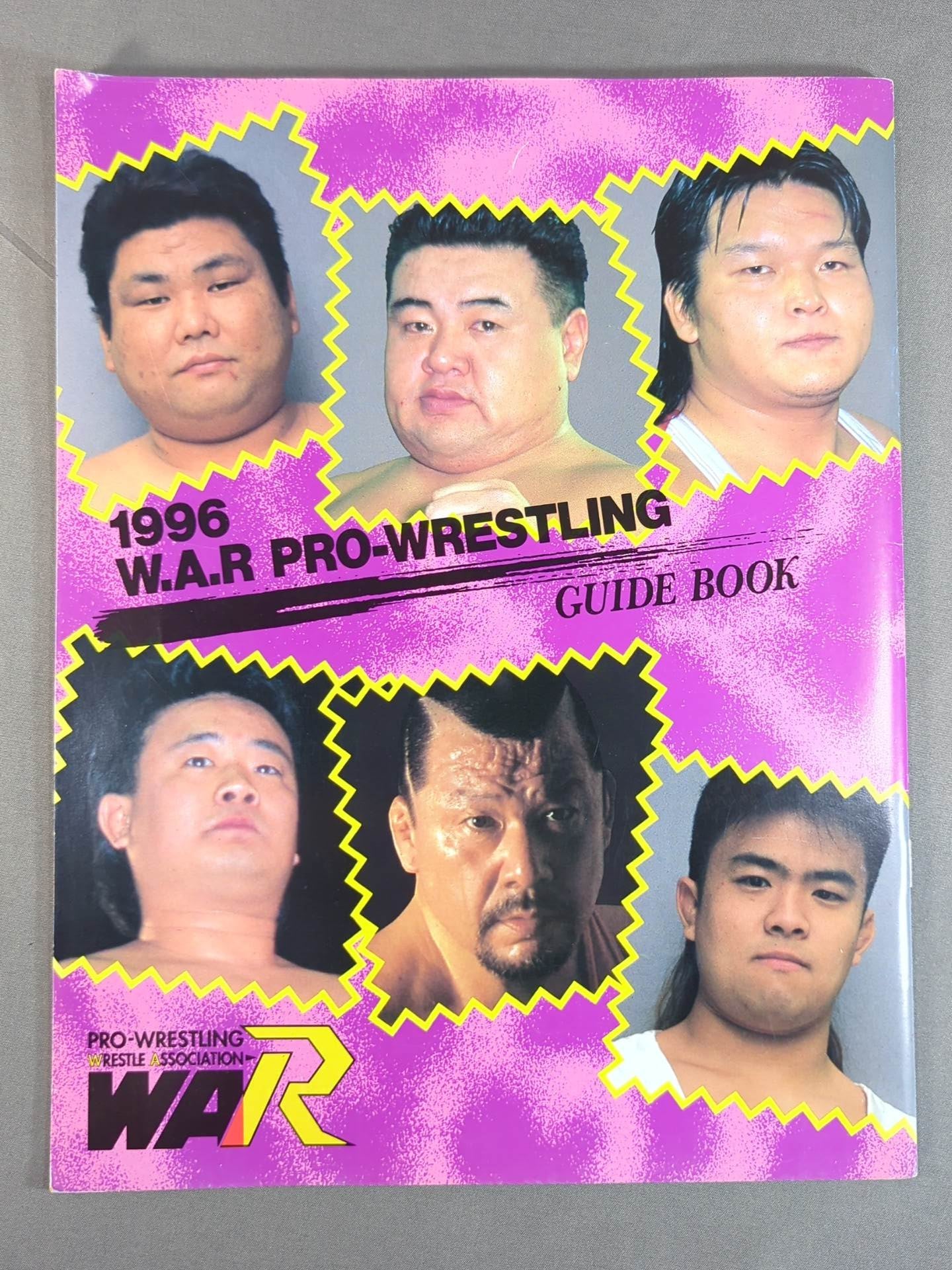 WAR / 1996 W.A.R PRO - Wrestling GUIDE BOOK