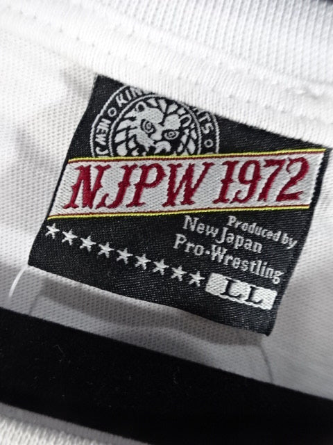 棚橋弘至×しまむら 引退記念 Tシャツ①(ホワイト)