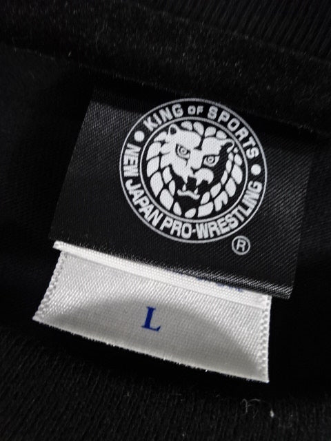 ライオンマーク スクエア ロングスリーブTシャツ①(ブラック)