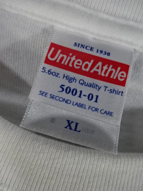 武藤敬司「KEIJI MUTO」イラストTシャツ①(ホワイト)