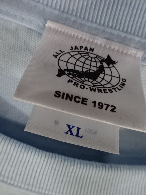 2022 Real World Tag League Match& Jr. BATTLE OF GLORY T-Shirt (1) (Light Blue)