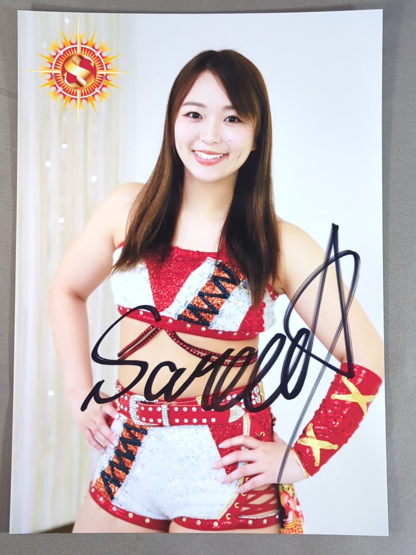 Sareee 直筆サイン入り ポートレート(E-8) – 闘道館