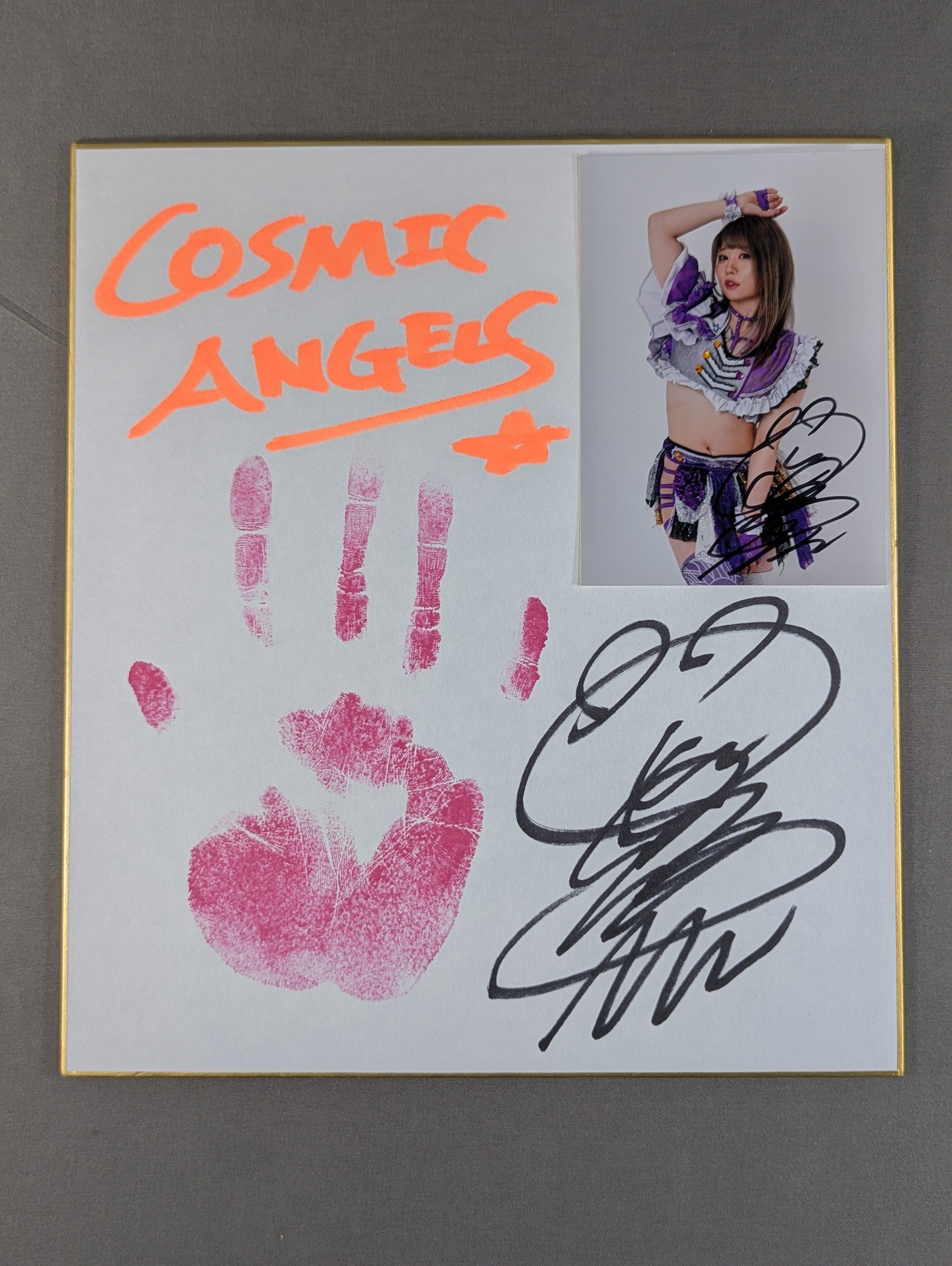 ☆手形色紙＆限定ブロマイド付☆ 中野たむ – 闘道館