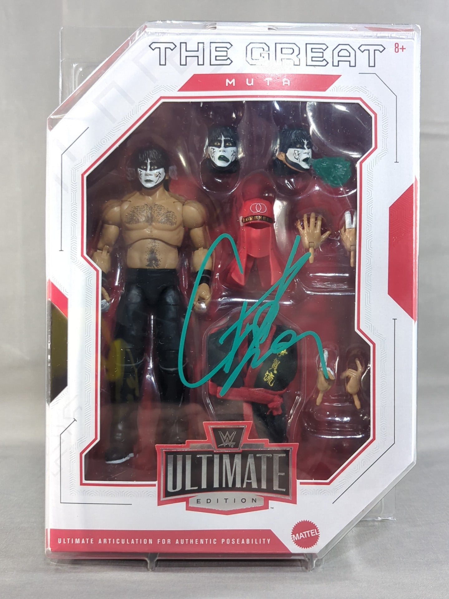 ☆JSA証明 直筆サイン入り☆ グレート・ムタ(白) – 闘道館