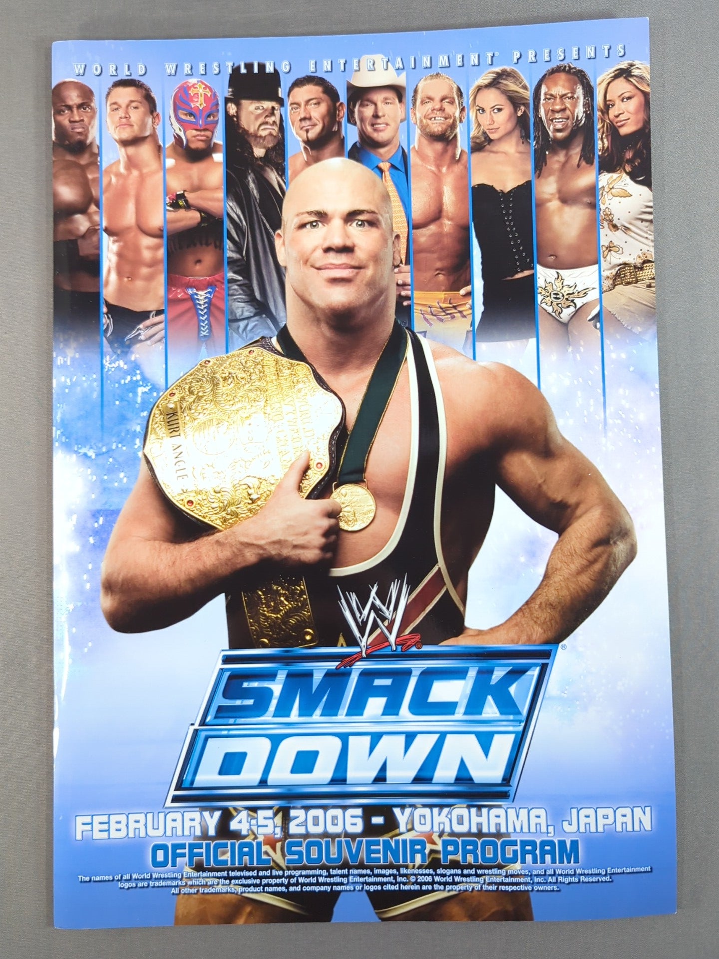 スポーツ・フィットネス WWF WWE DVD WWE SMACKDOWN! TOUR OFFICIAL SOUVENIR PROGRAM 2006 – 闘道館