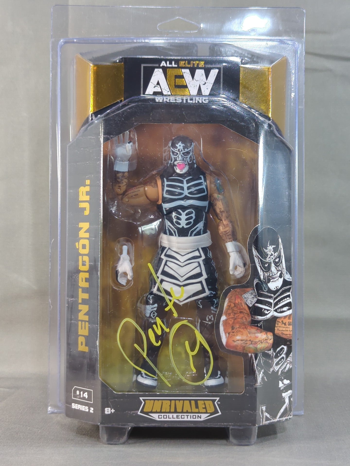 ☆Highspots証明 直筆サイン入り☆ ペンタゴン・ジュニア – 闘道館