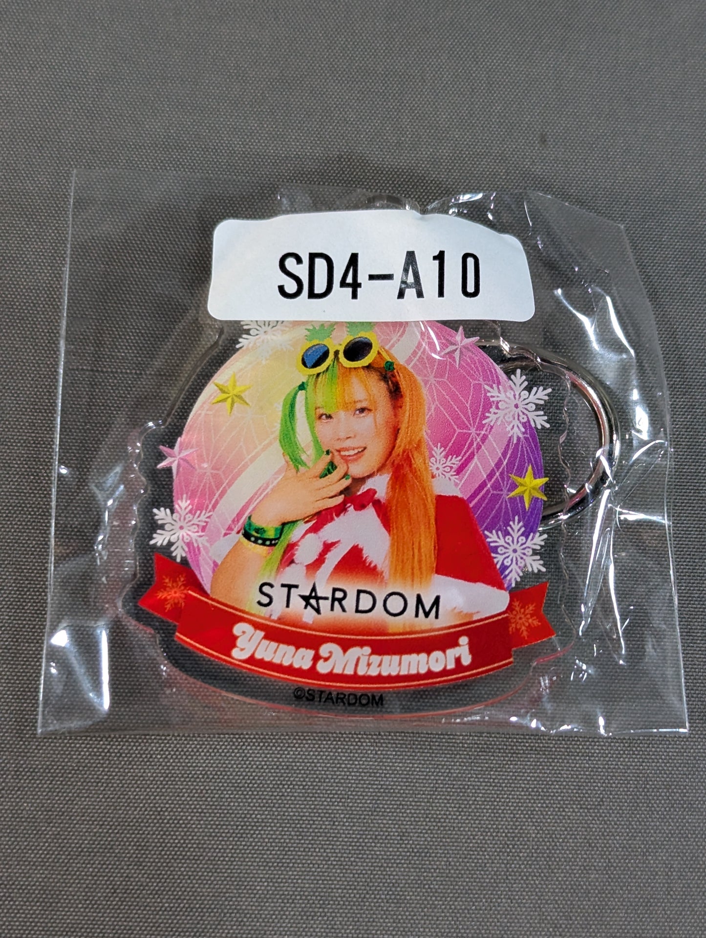 Yuna Mizumori STARDOM × Webpon Ornament Keychain
