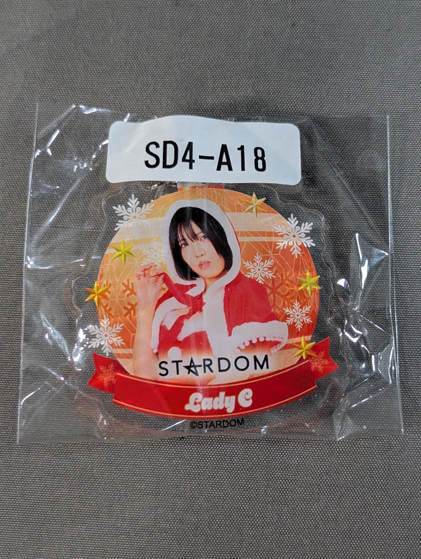 レディ・C STARDOM×ウェブポン オーナメントキーホルダー