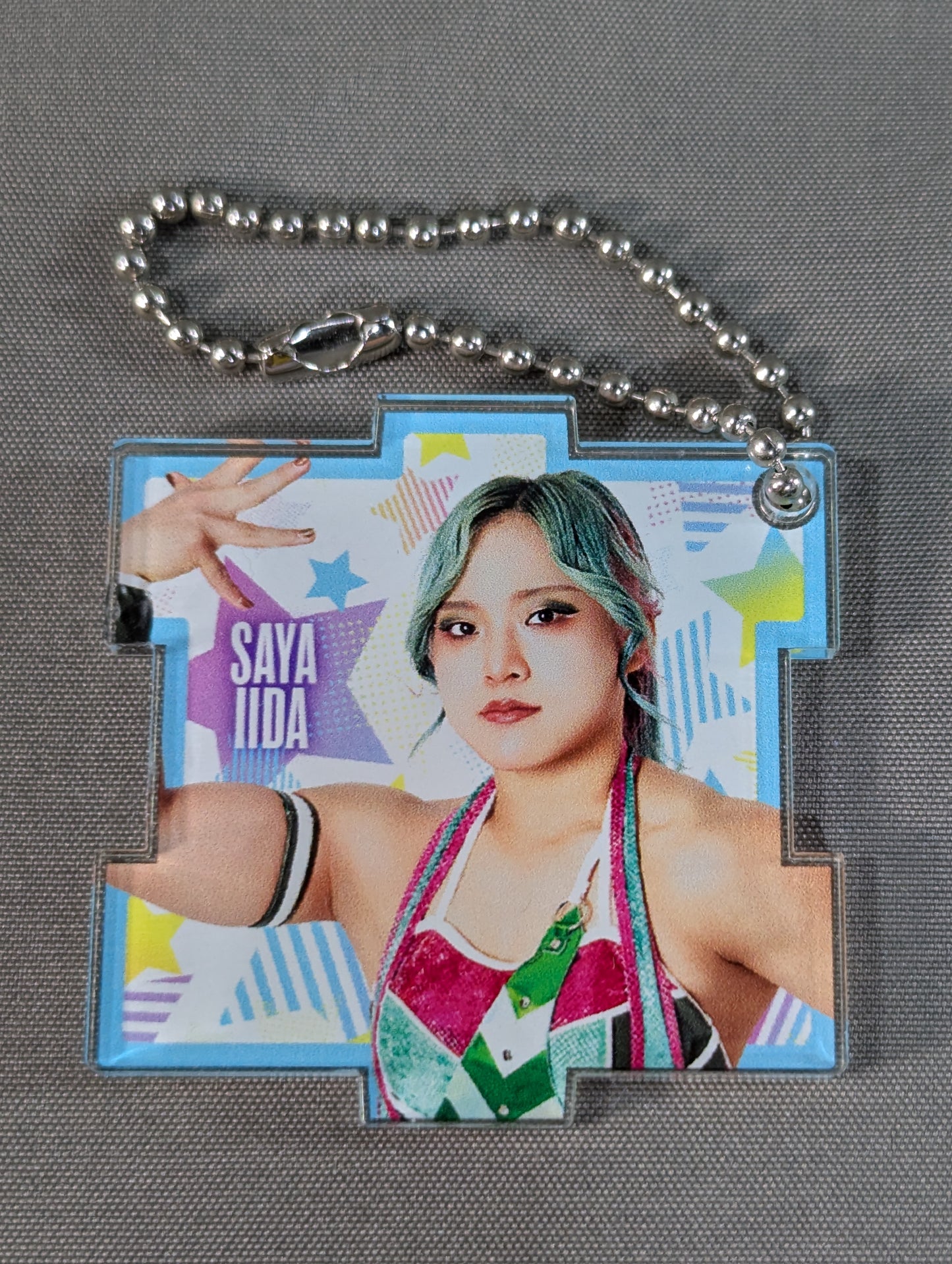 Saya Iida Stardom Random Puzzle Keychain