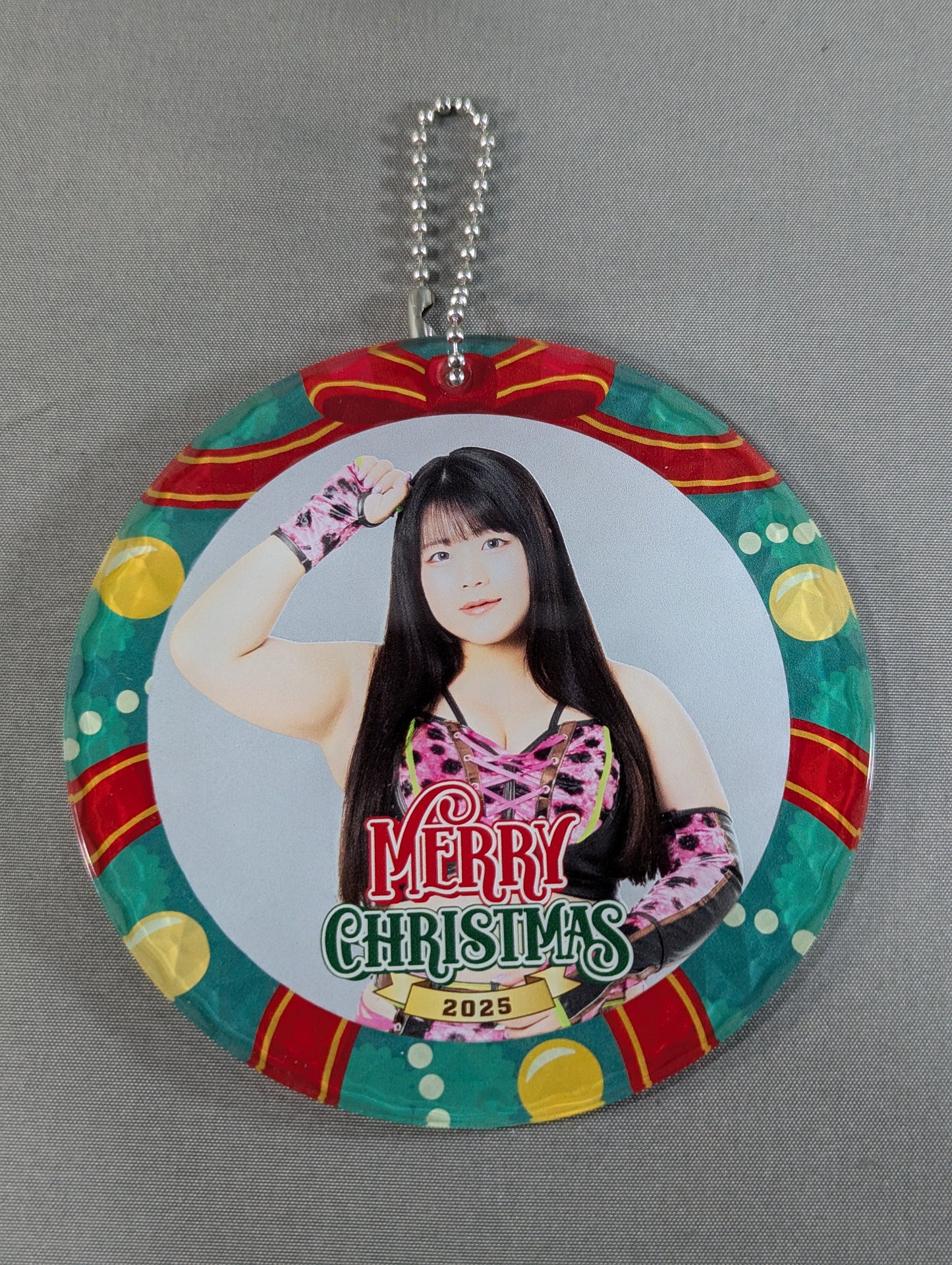 Koguma Christmas Acrylic Keychain