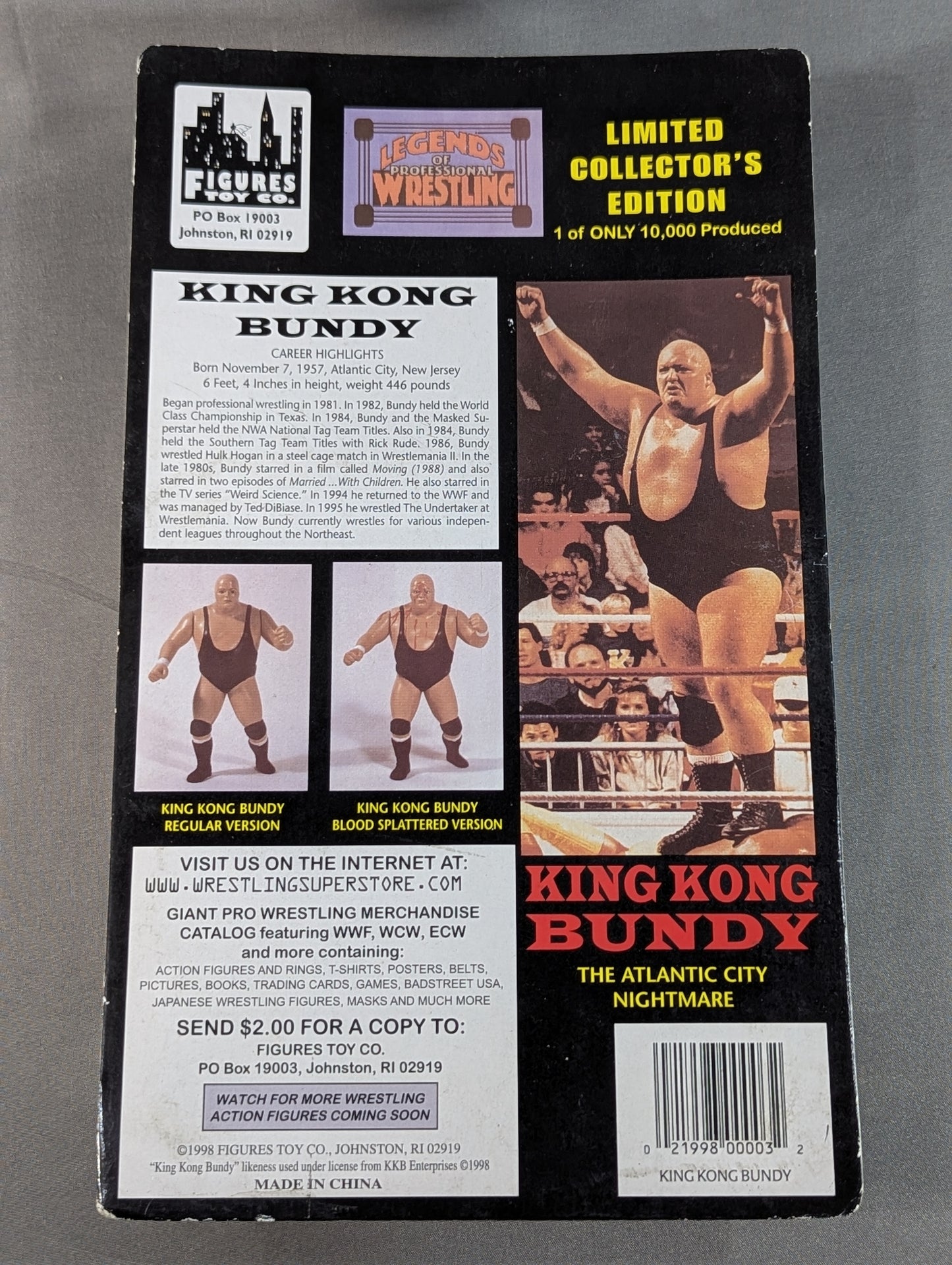 ★ ★ Limited King Kong Bundy (SERIES 1, Bloodshed ver.)