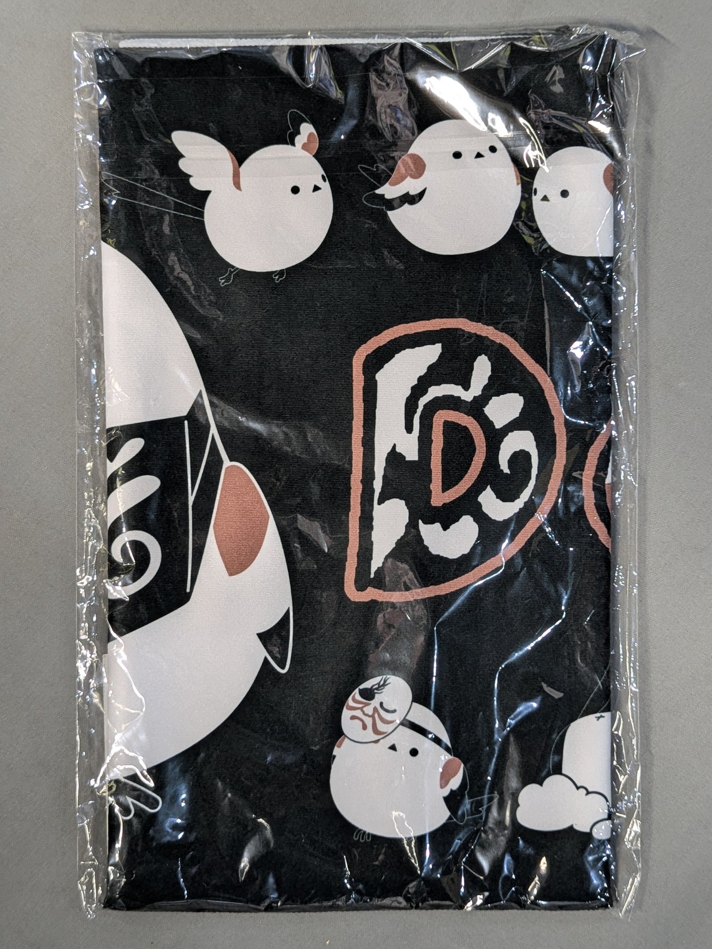 DOUKI "I'm a striped enaga." Collaboration face towel