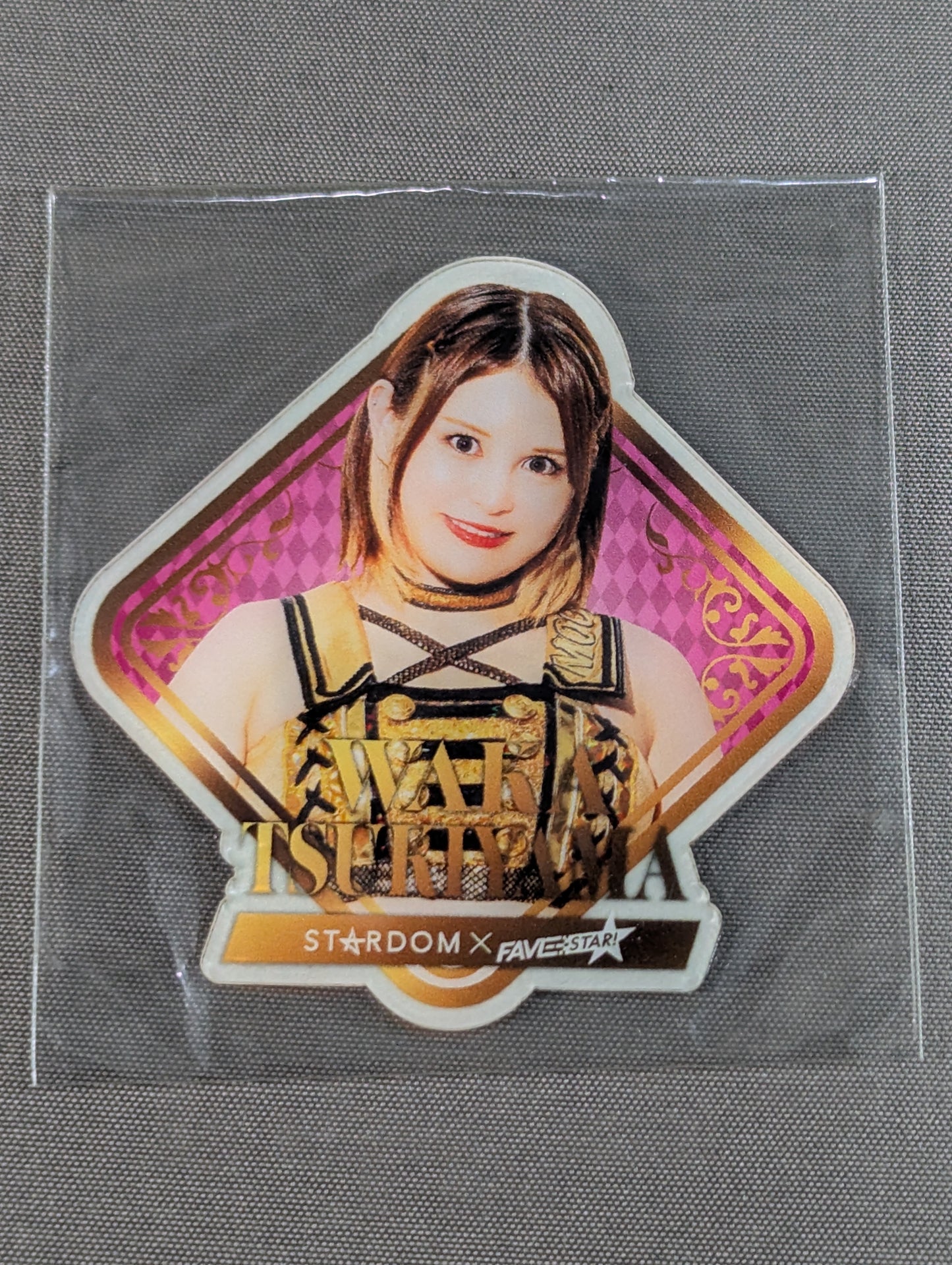 Kazuka Tsukiyama STARDOM×FAVESTAR! Acrylic Sticker