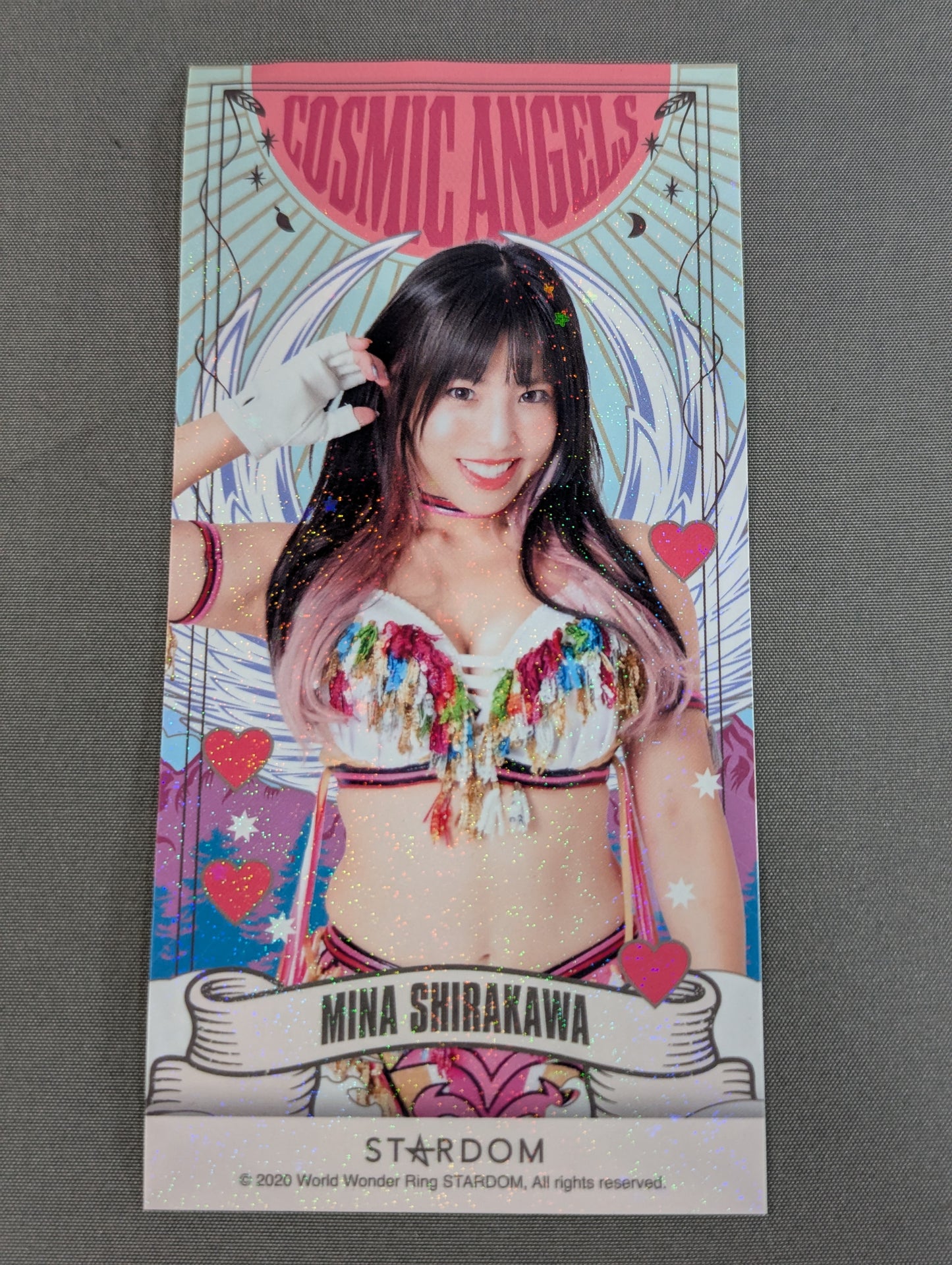 Mina Shirakawa Trading Ticket Style Sticker