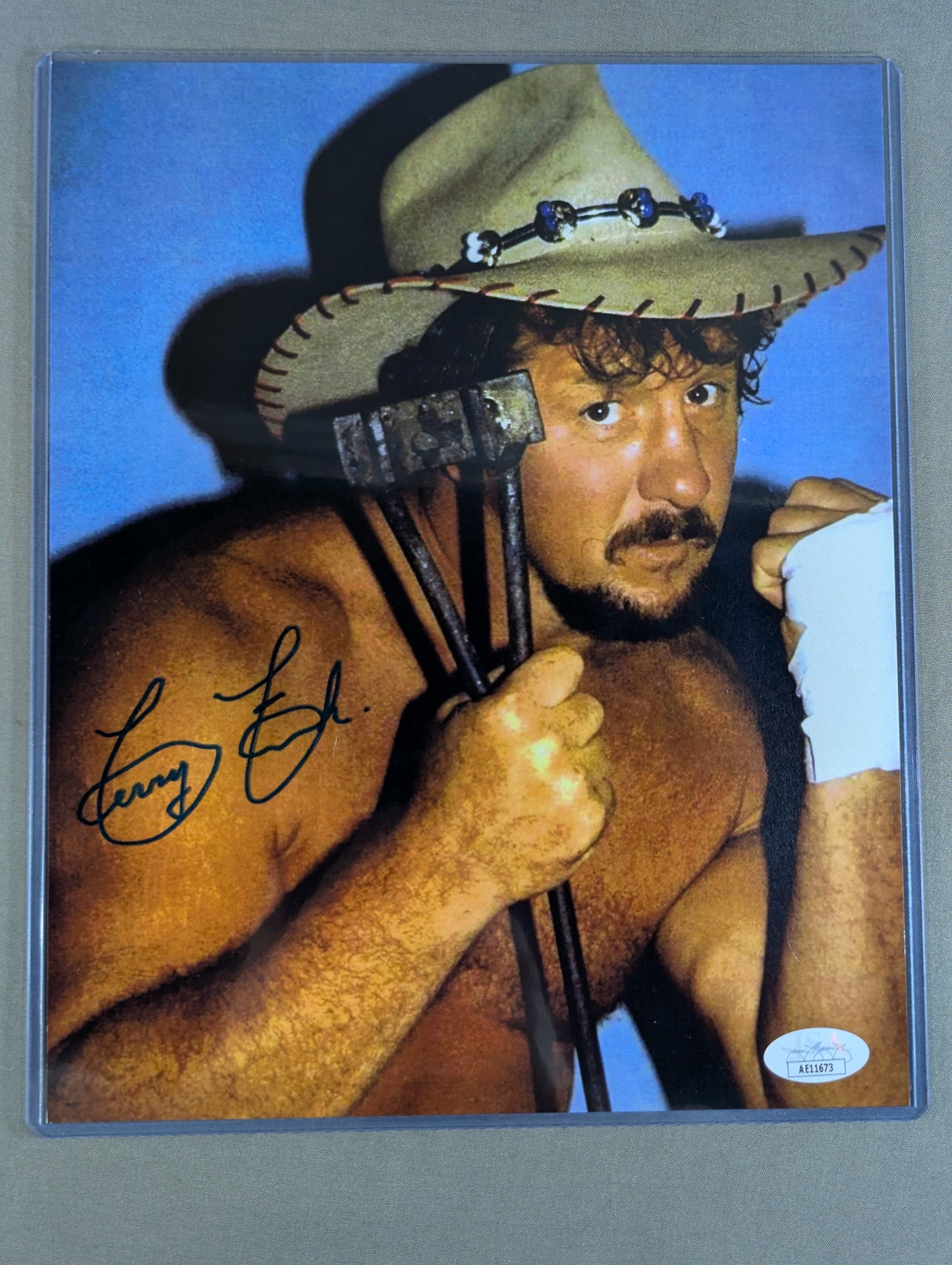 ★JSA★ Terry Funk hand signed autograph Pro-Photo