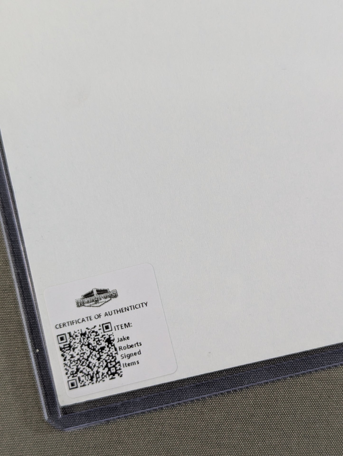 ★High Spots★ Jake Roberts hand signed autograph Pro-Photo