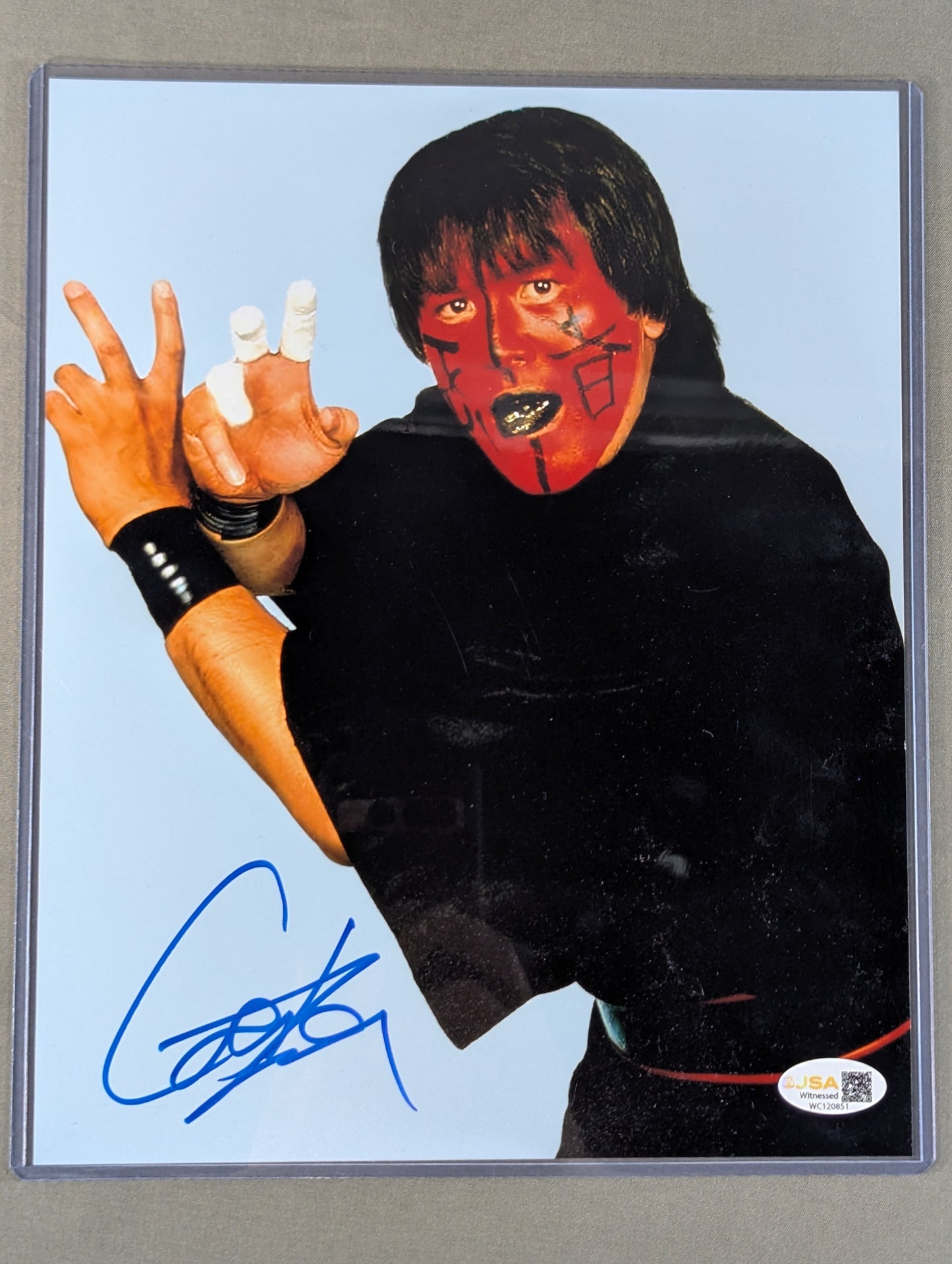 ★JSA★ Great Muta hand signed autograph Pro-Photo
