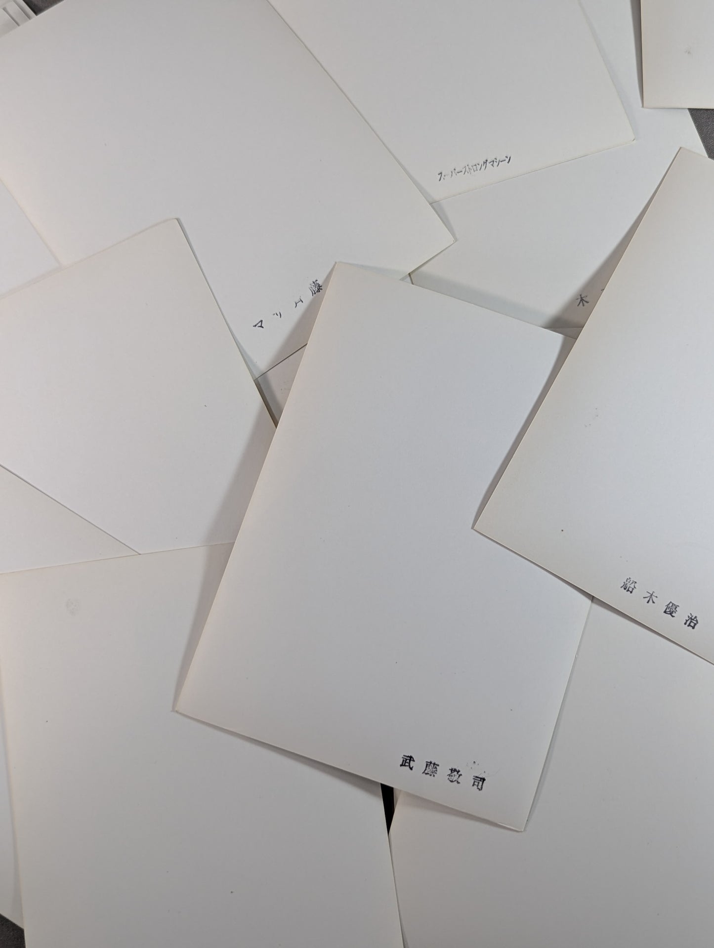 新日本プロレス 白黒ブロマイドセット