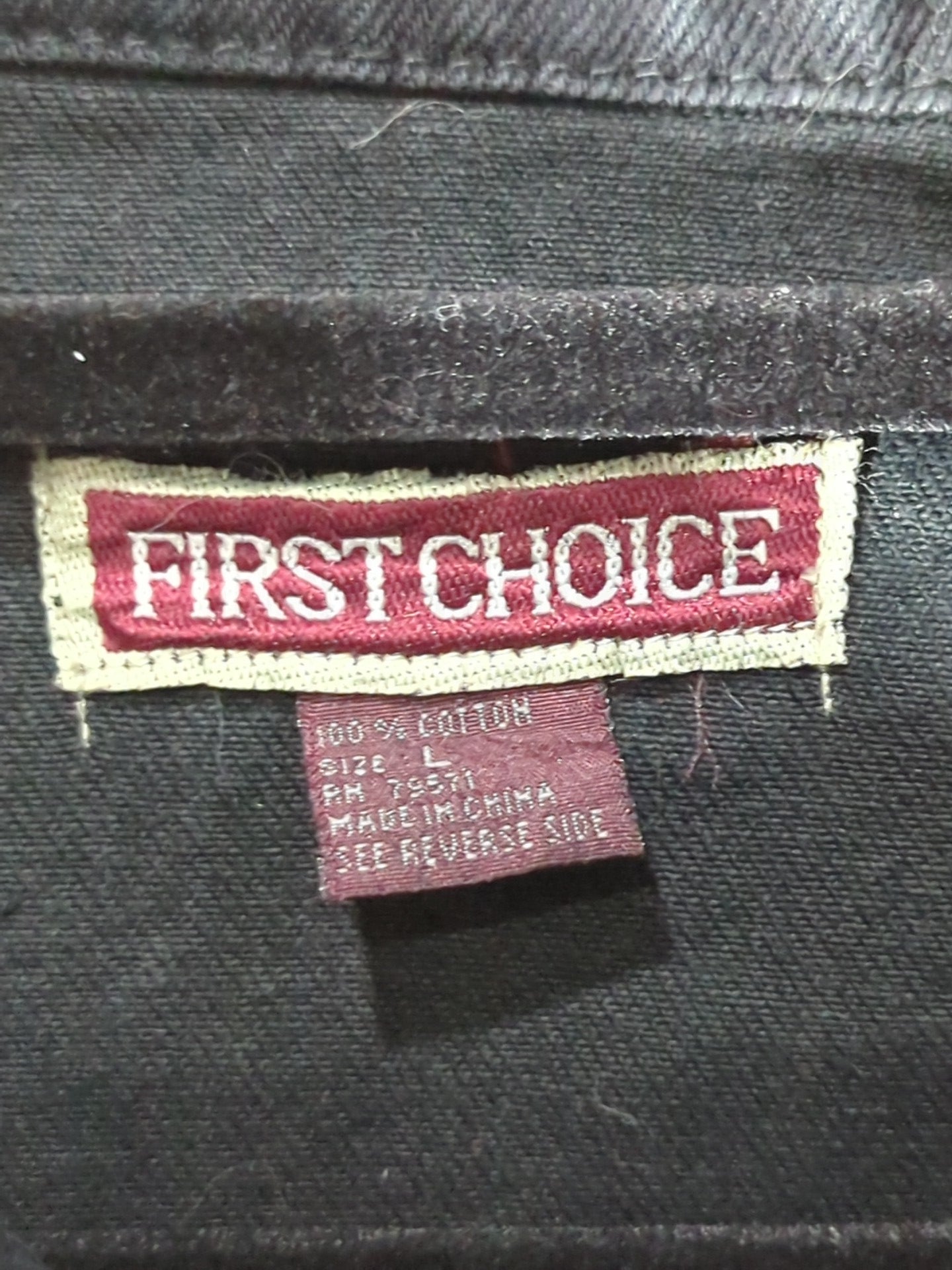 nWo ブラックデニム ジャケット