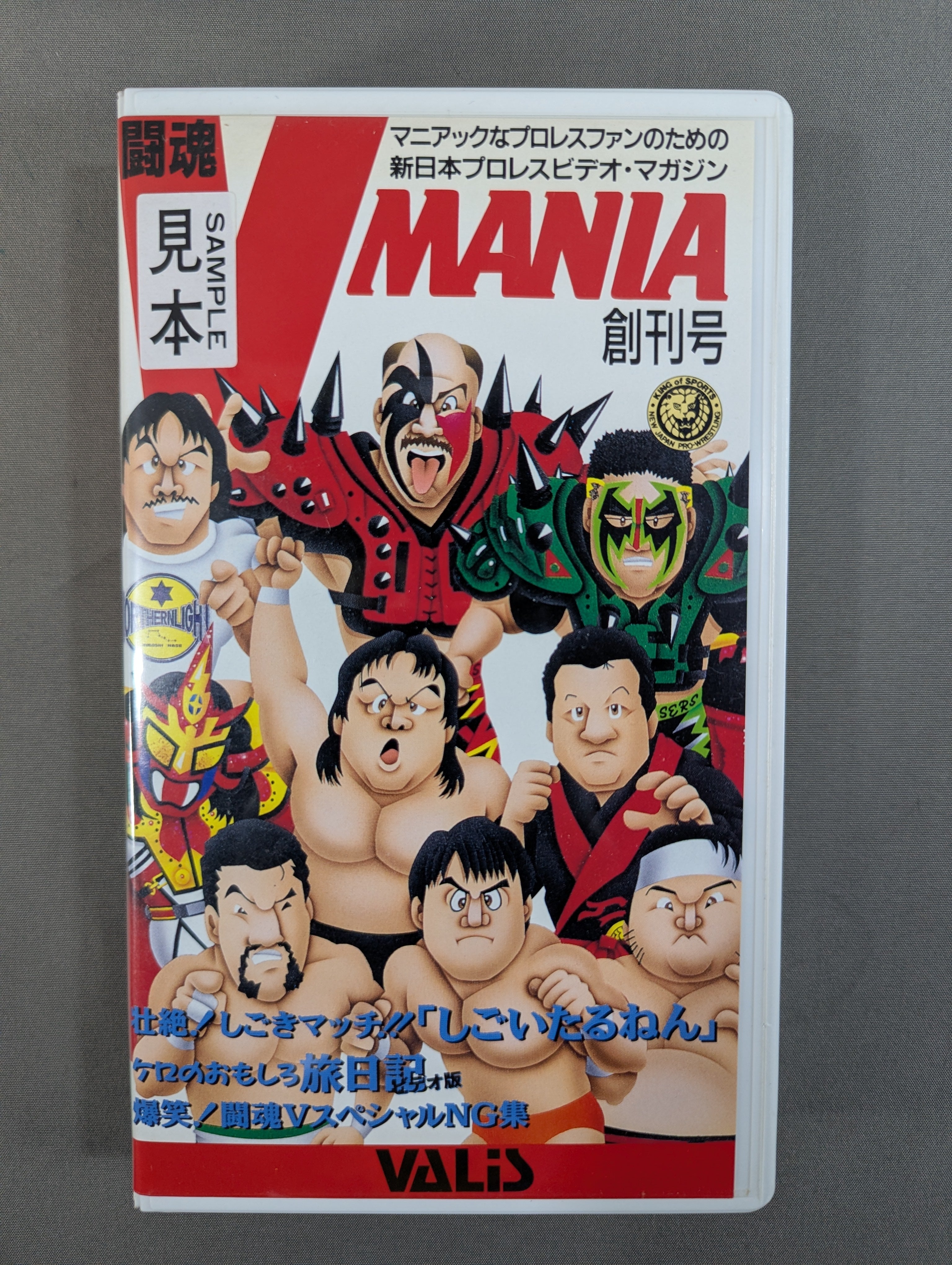 闘魂V MANIA 創刊号 ☆壮絶! しごきマッチ!!「しごいたるねん」☆ – 闘道館