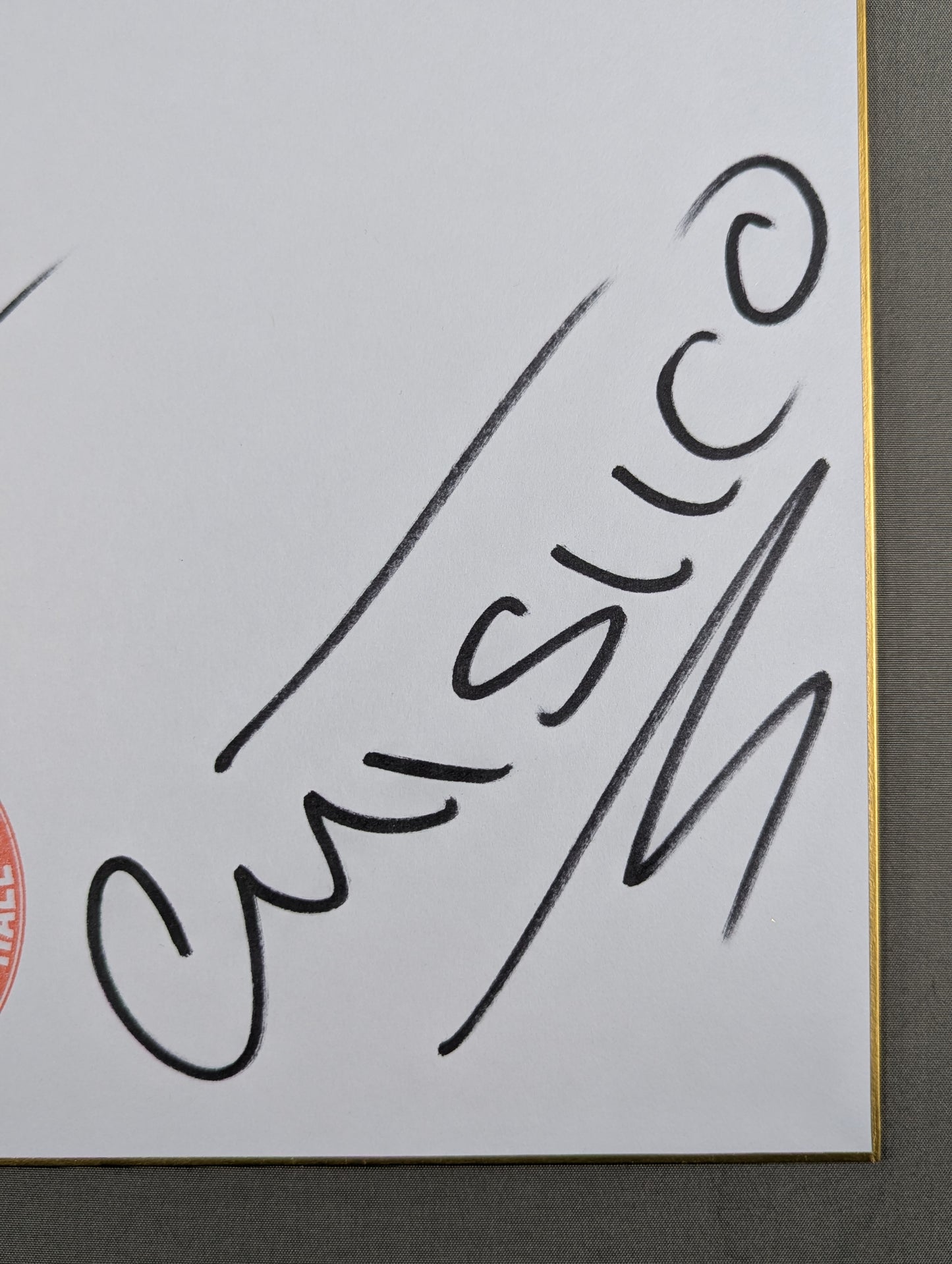 Volador Jr. & Carístico (King of Pro-wrestling Shikishi ( Autograph board ) )