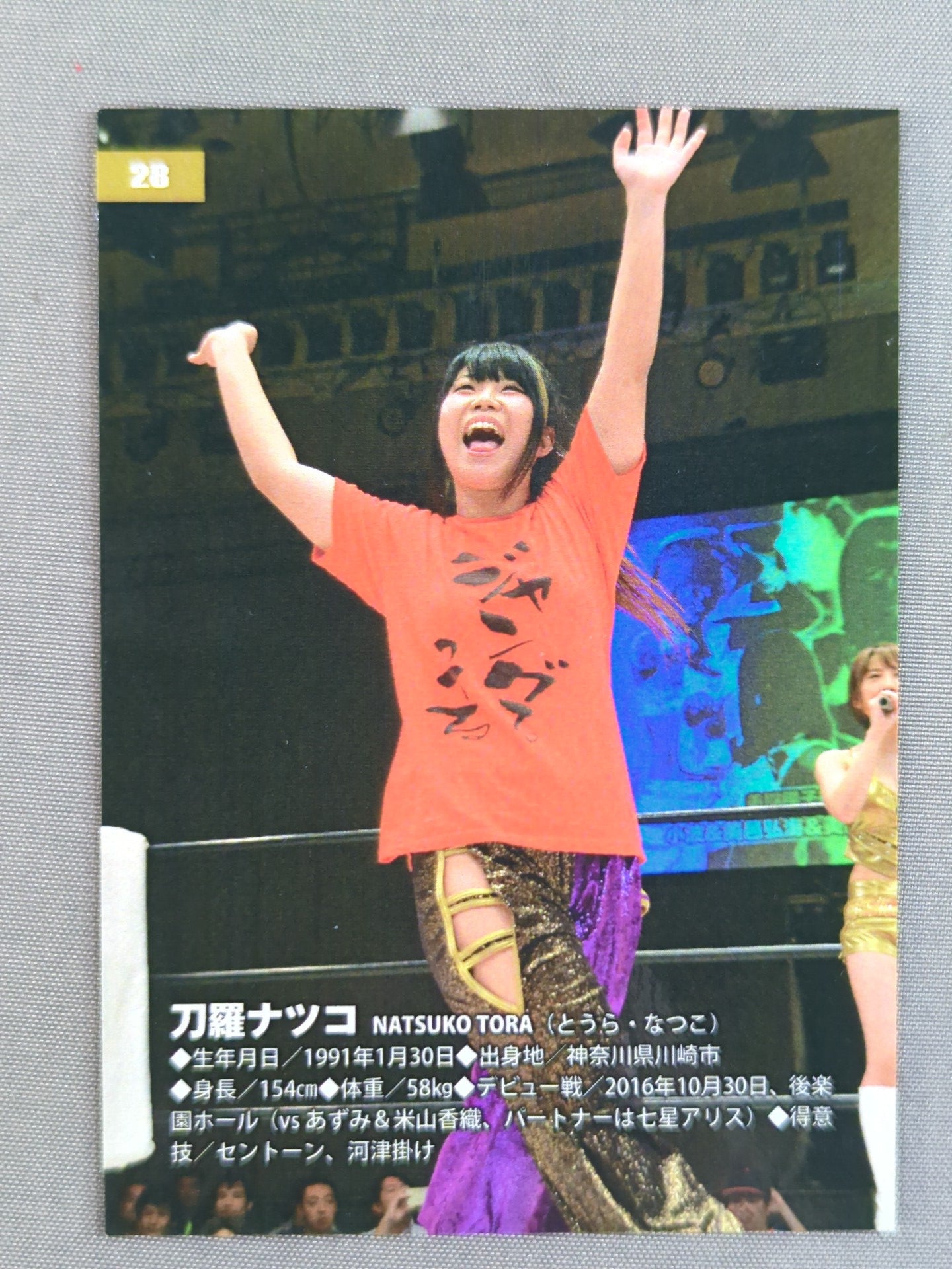 2017 STARDOM COLLECTION CARD Natsuko Tora (28)
