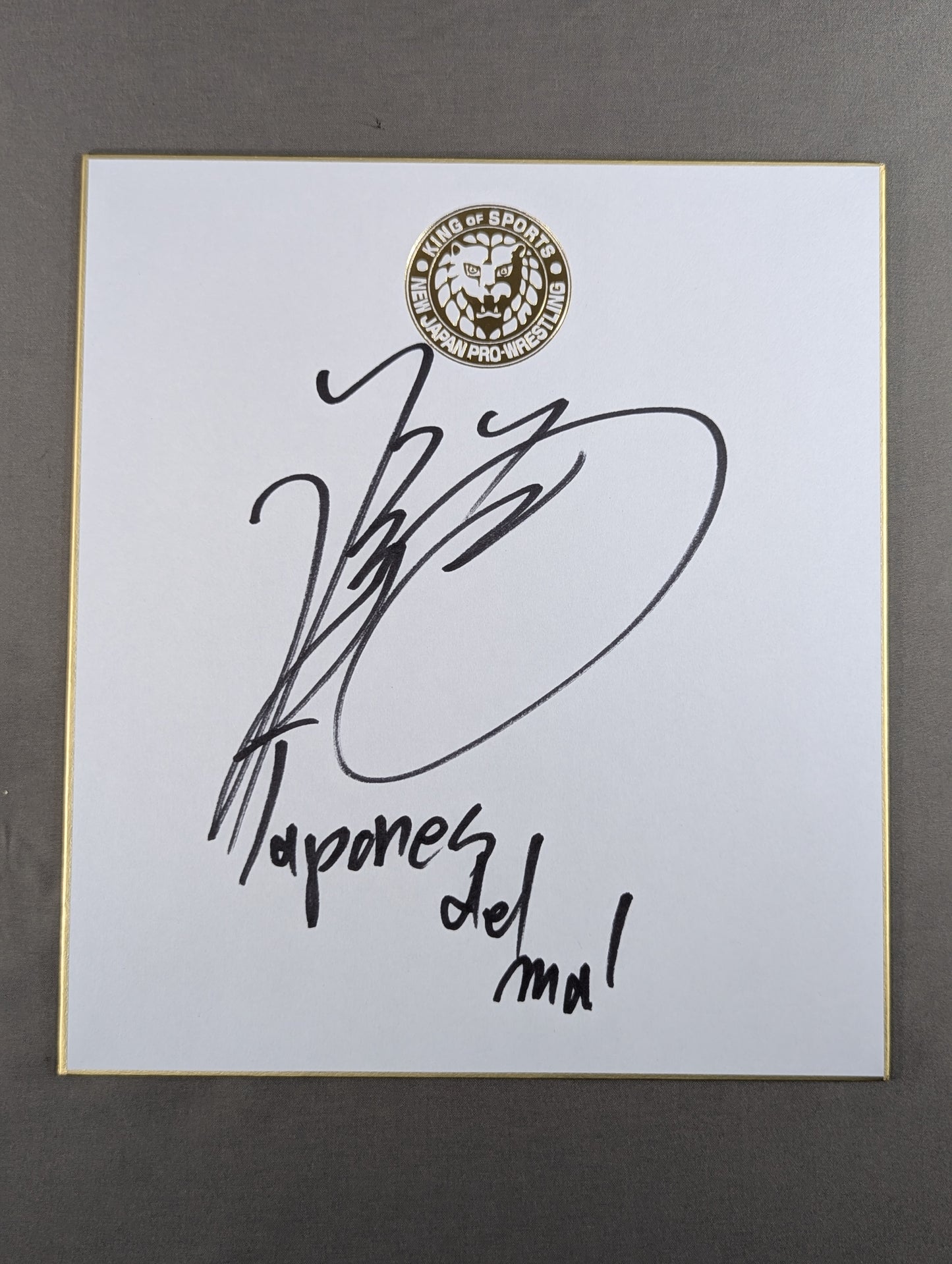 DOUKI(Lion Mark Shikishi ( Autograph board ) )