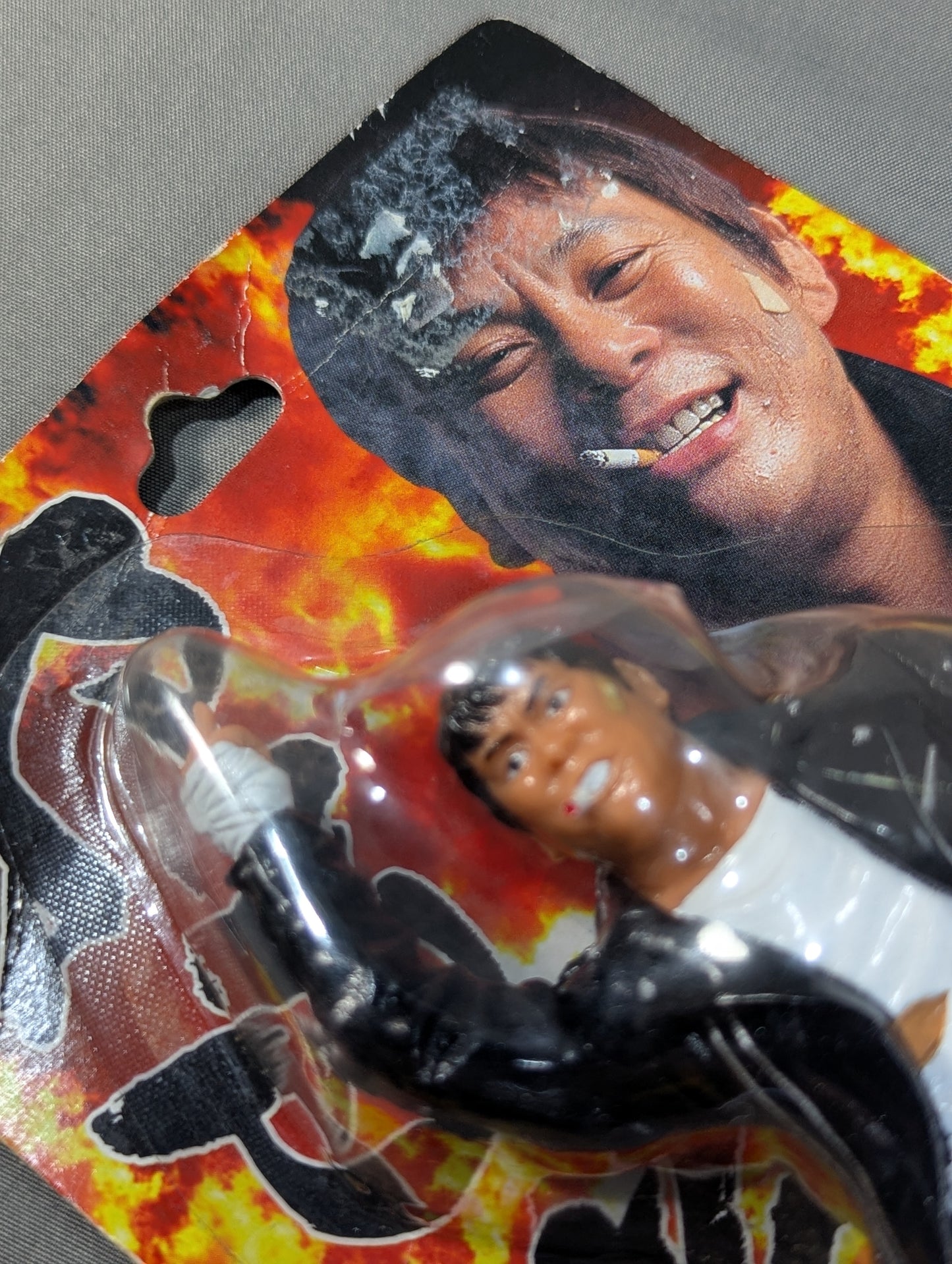 Atsushi Onita (white shirt, leather jacket)