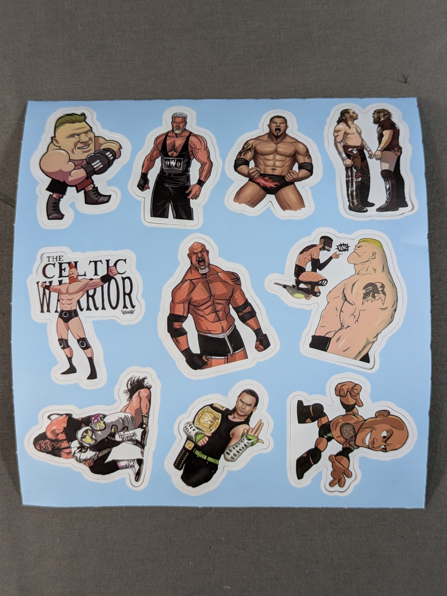 WWE Illustration Sticker (4)