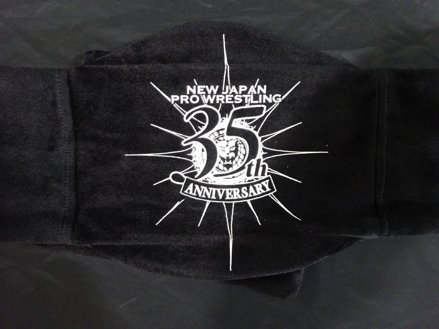 The first IWGP heavy weight championship belt