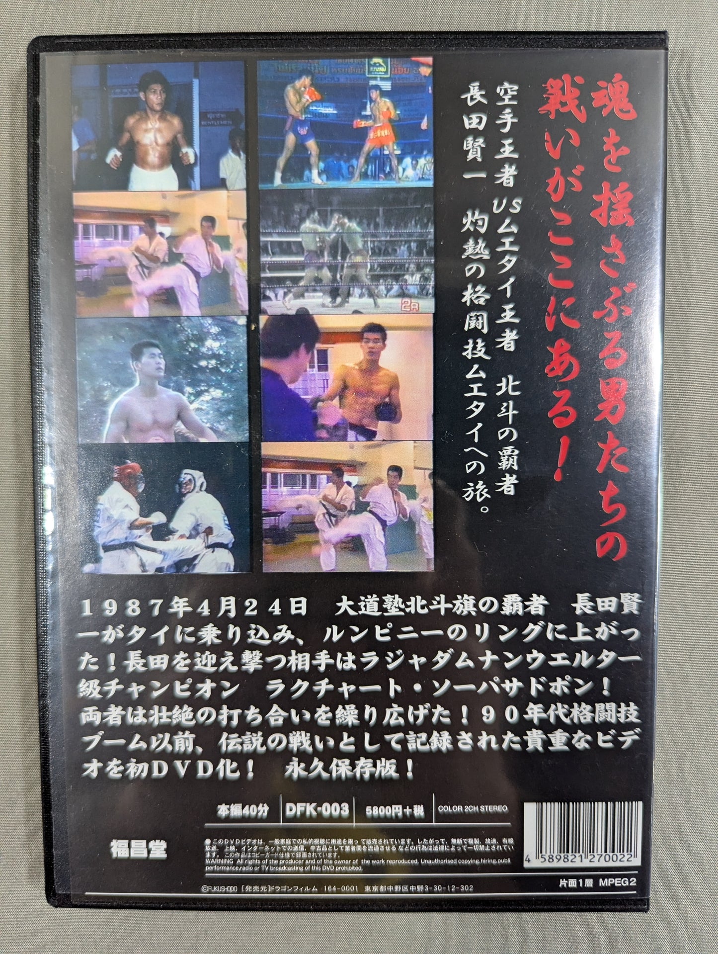 ザ・ソウルファイター 空手王者vsムエタイ王者