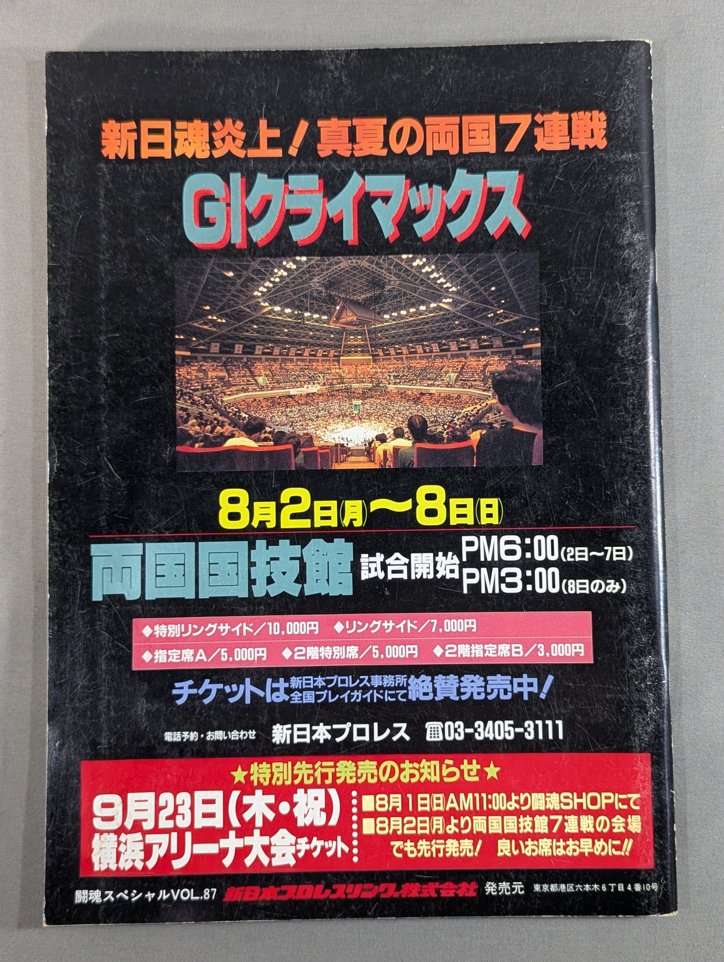 Fighting Spirit Special 87