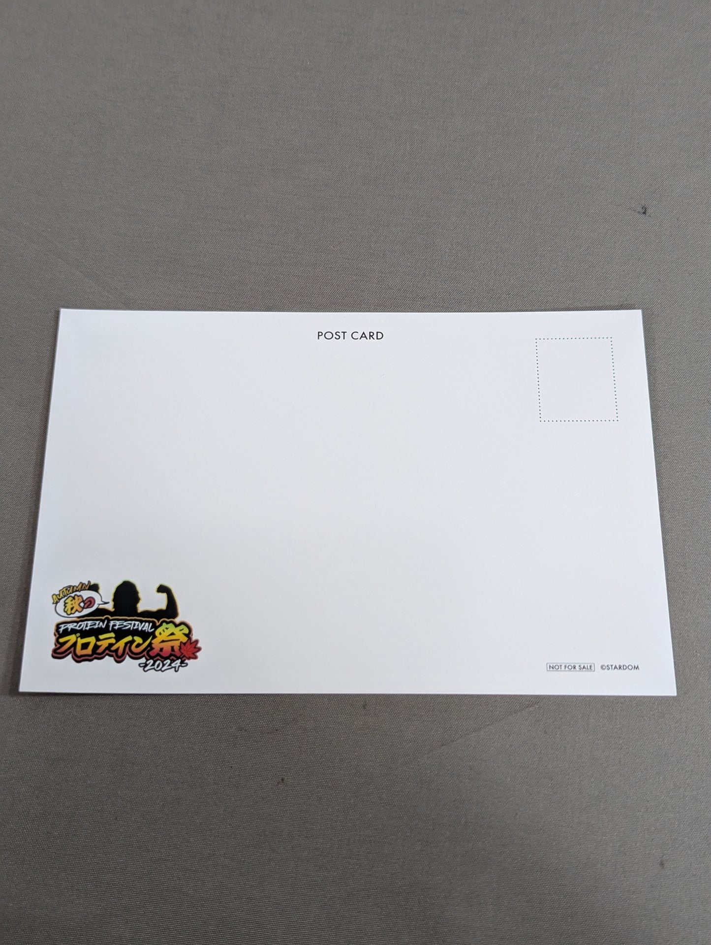 Tam Nakano & NATSUPOI "Autumn Protein Festival" 2024" Postcard