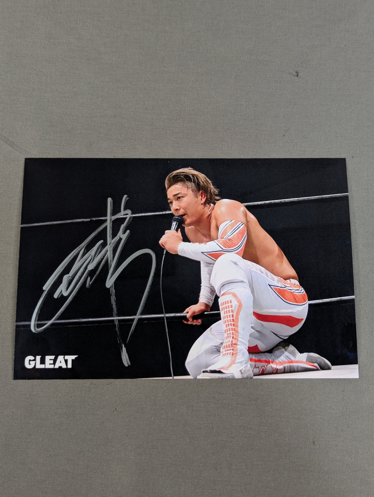 【hand signed autograph】 Takehiro Yamamura Postcard