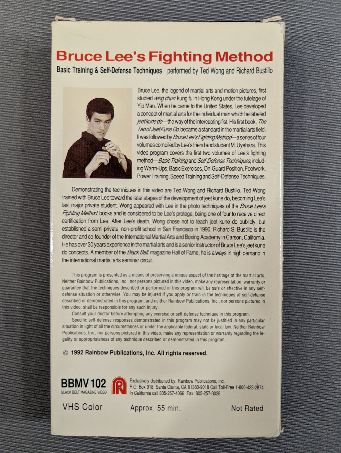 ★BLACK BELT MAGAZINE★ BRUCE LEE’s Fighting Method