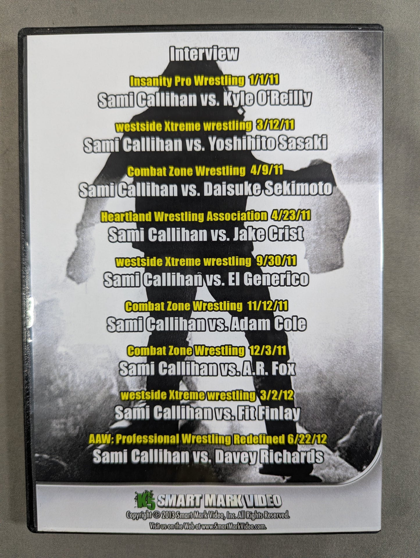 ★BEST ON THE INDIES★ SAMI CALLIHAN VOL.2