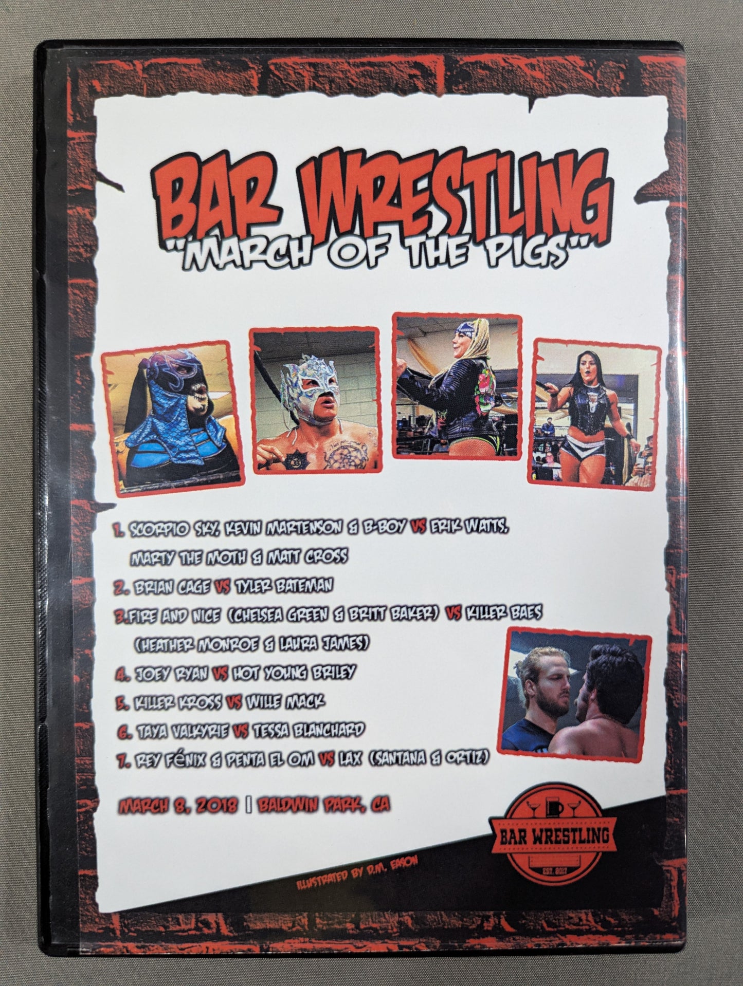 BAR WRESTLING MARCH 8.2018