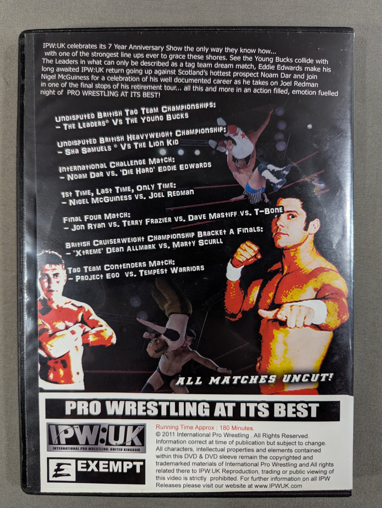 IPW:UK 7 Year Anniversary Show 27/11/11