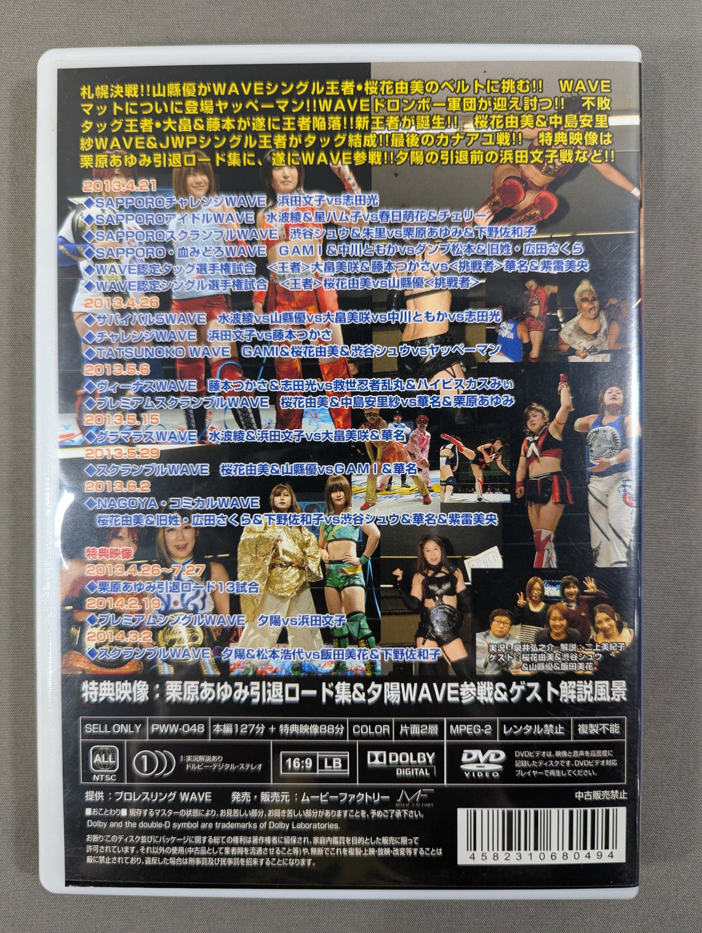 プロレスリングWAVE Maniacs 21 ★2013.4.21-2013.6.2★