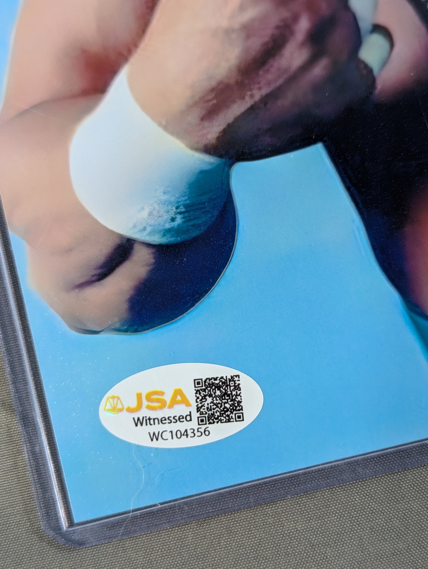 ★JSA★ スティング 直筆サイン入りポートレート(ベルト)