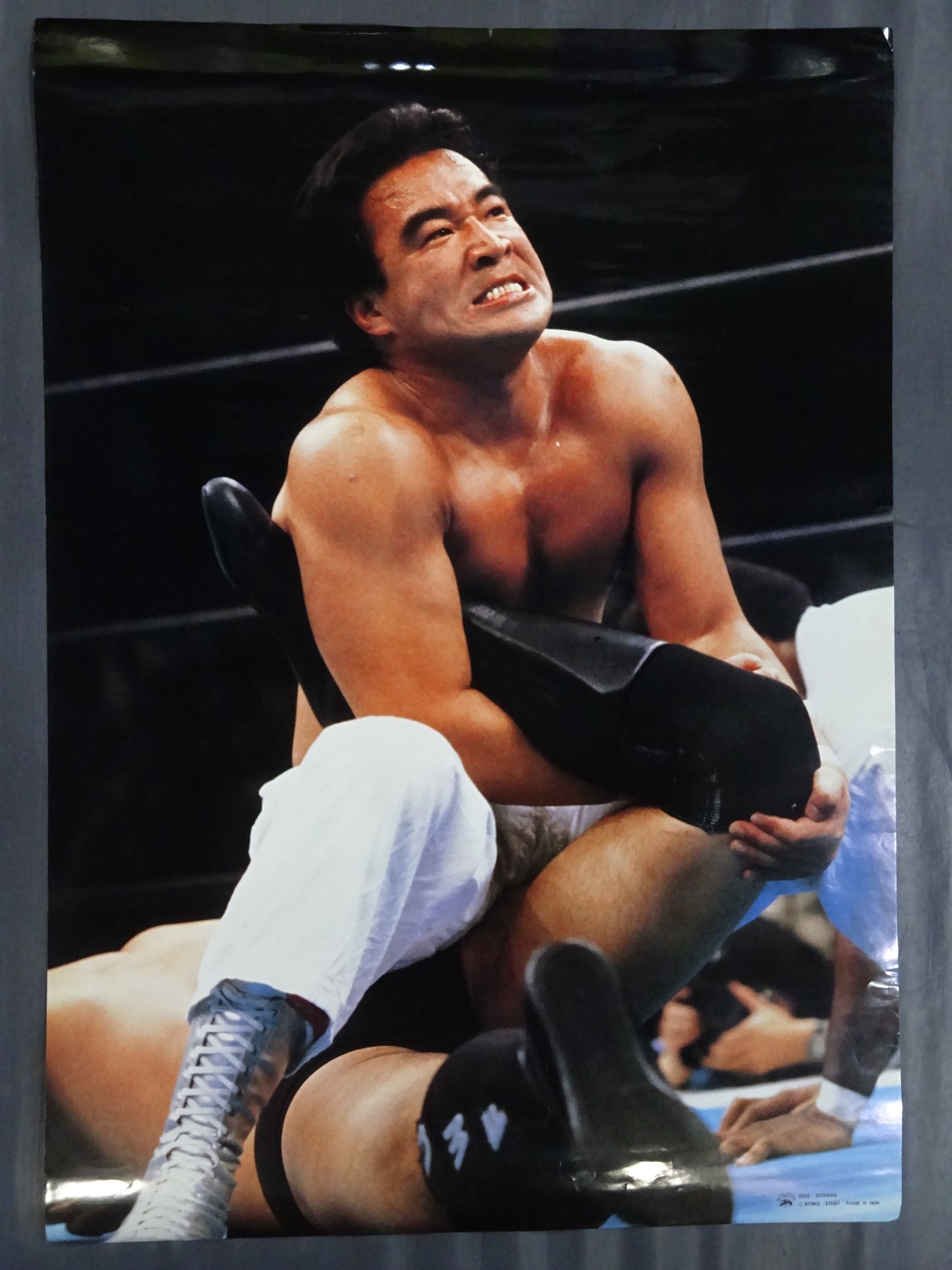 越中詩郎 ポスター①(新日本プロレス)