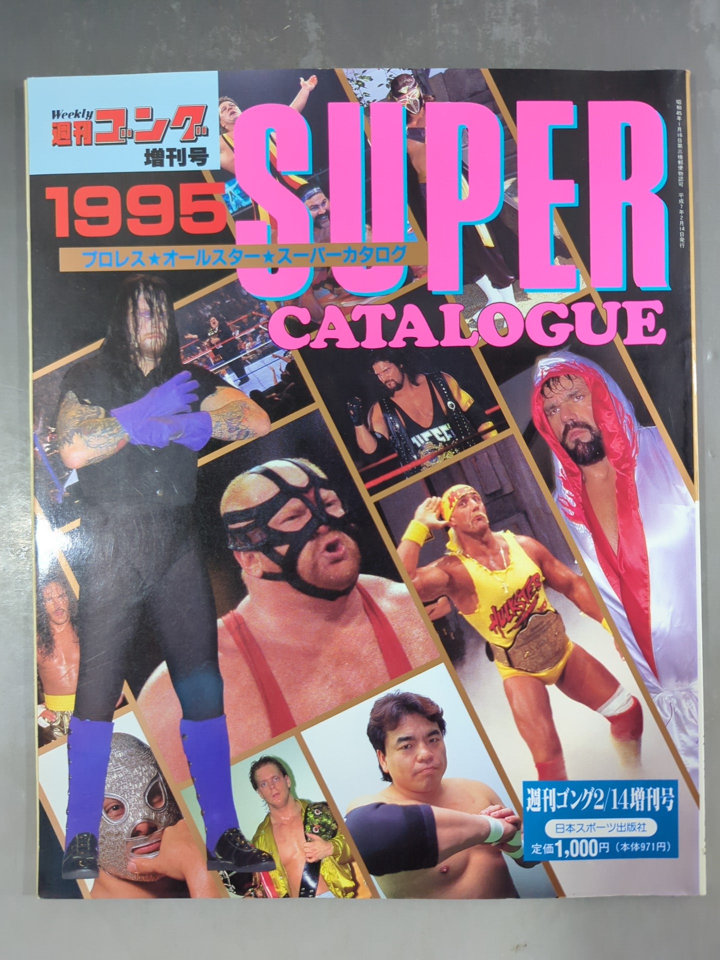 ゴング増刊号 95プロレスオールスターSUPERカタログ – 闘道館