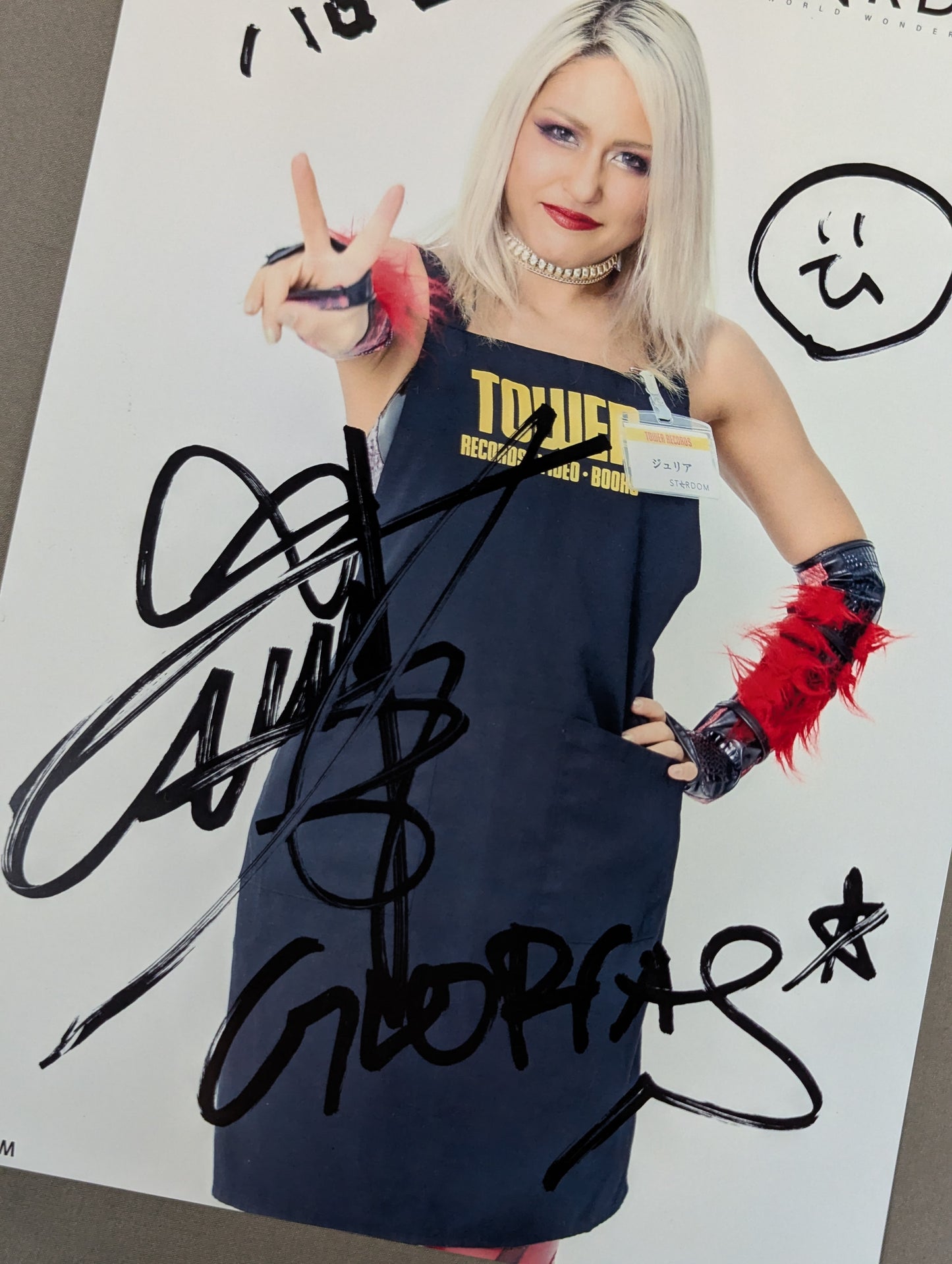 スターダム×TOWER RECORDS ジュリア ポートレート 2023