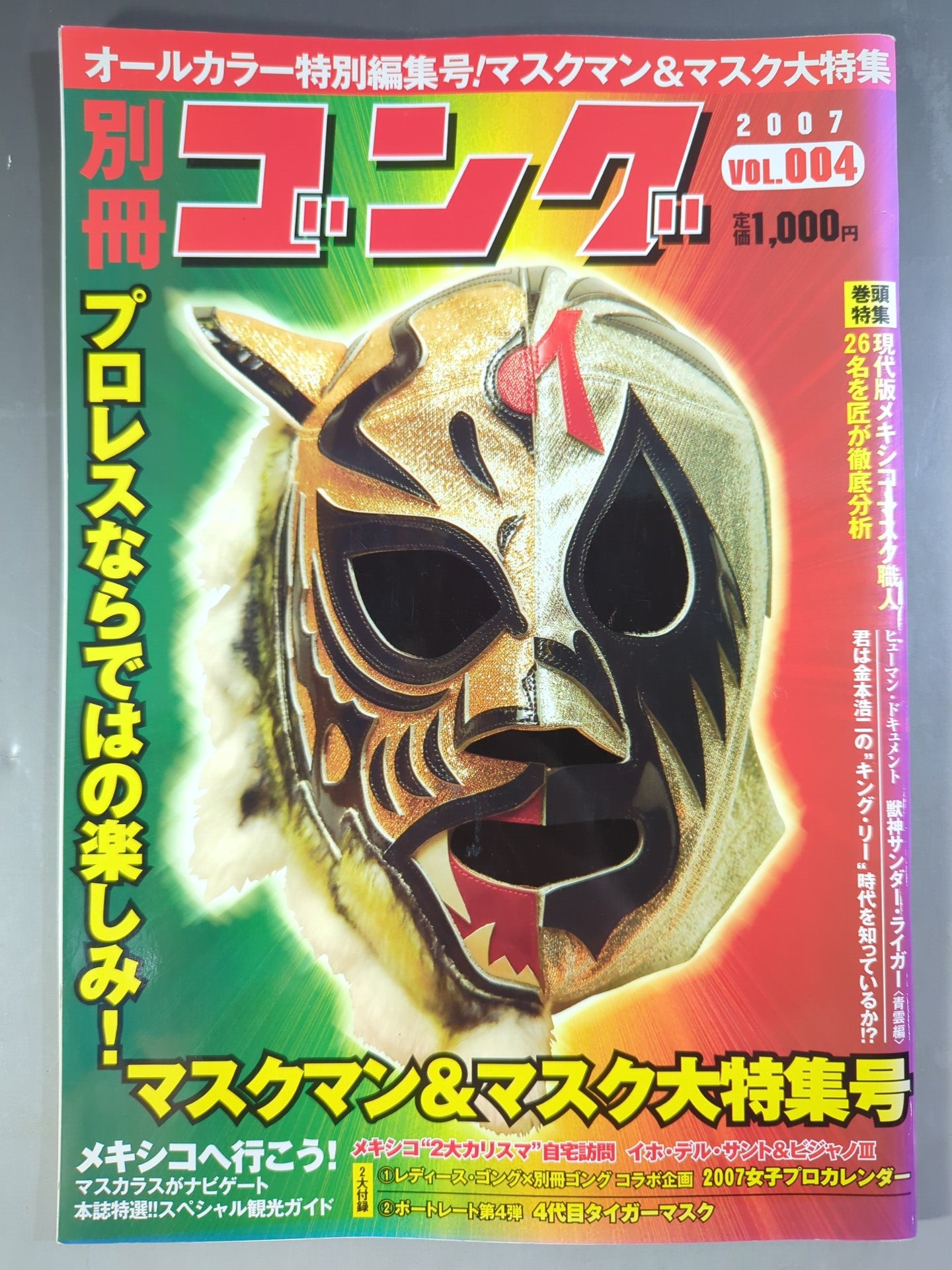 ゴング増刊号 別冊ゴング VOL.004 – 闘道館